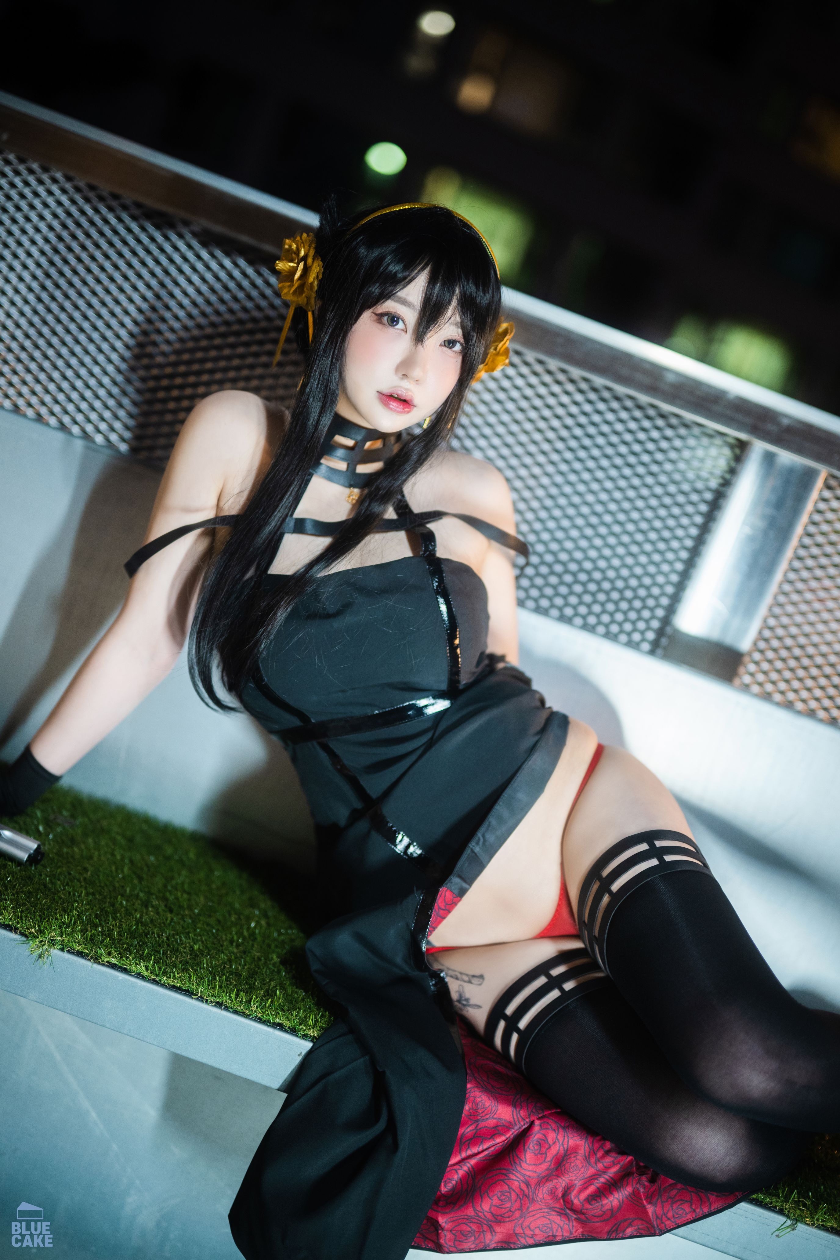YeEun_BlackRose_RED043精选