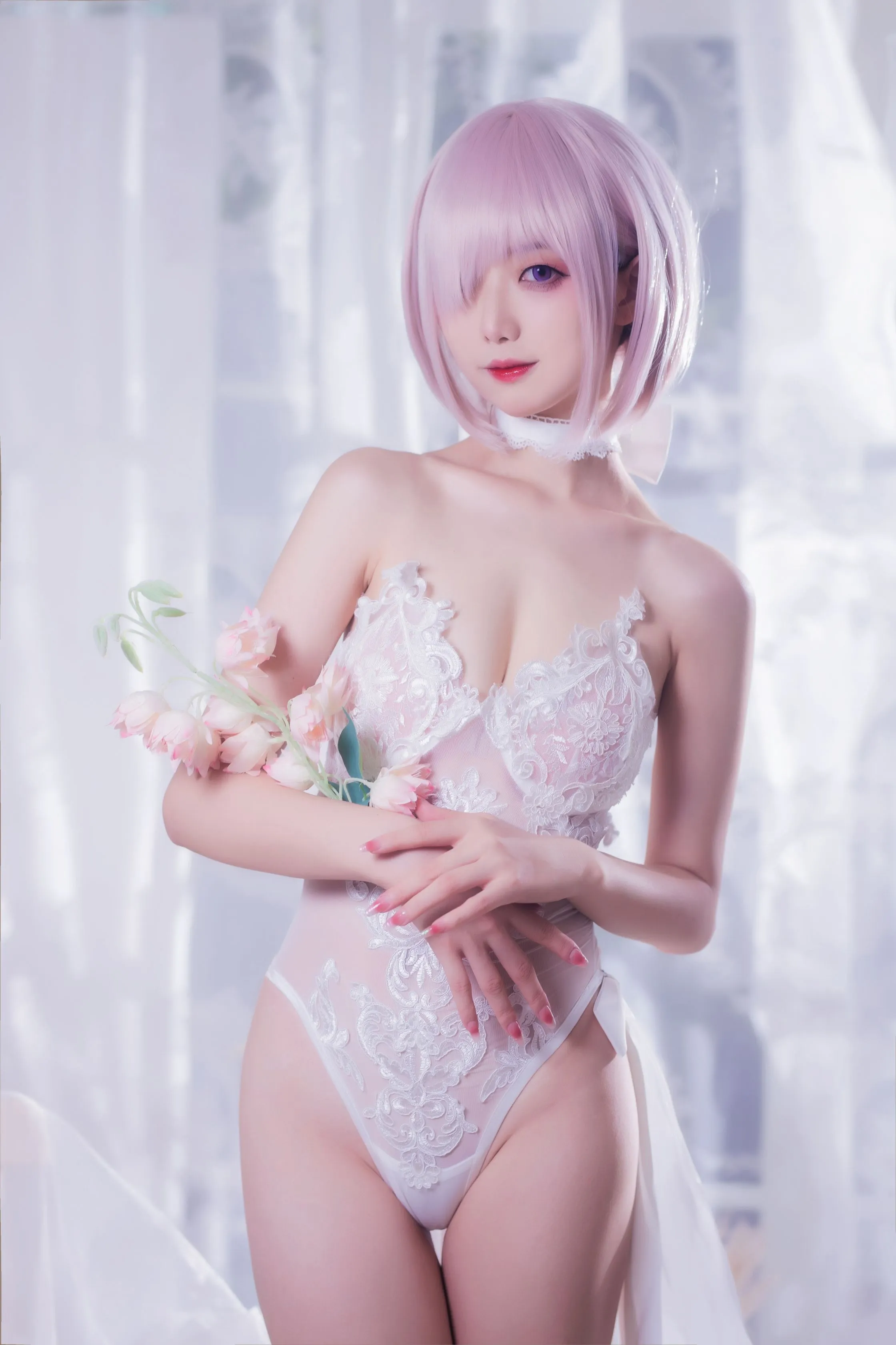 封疆疆v玛修婚纱网红写真