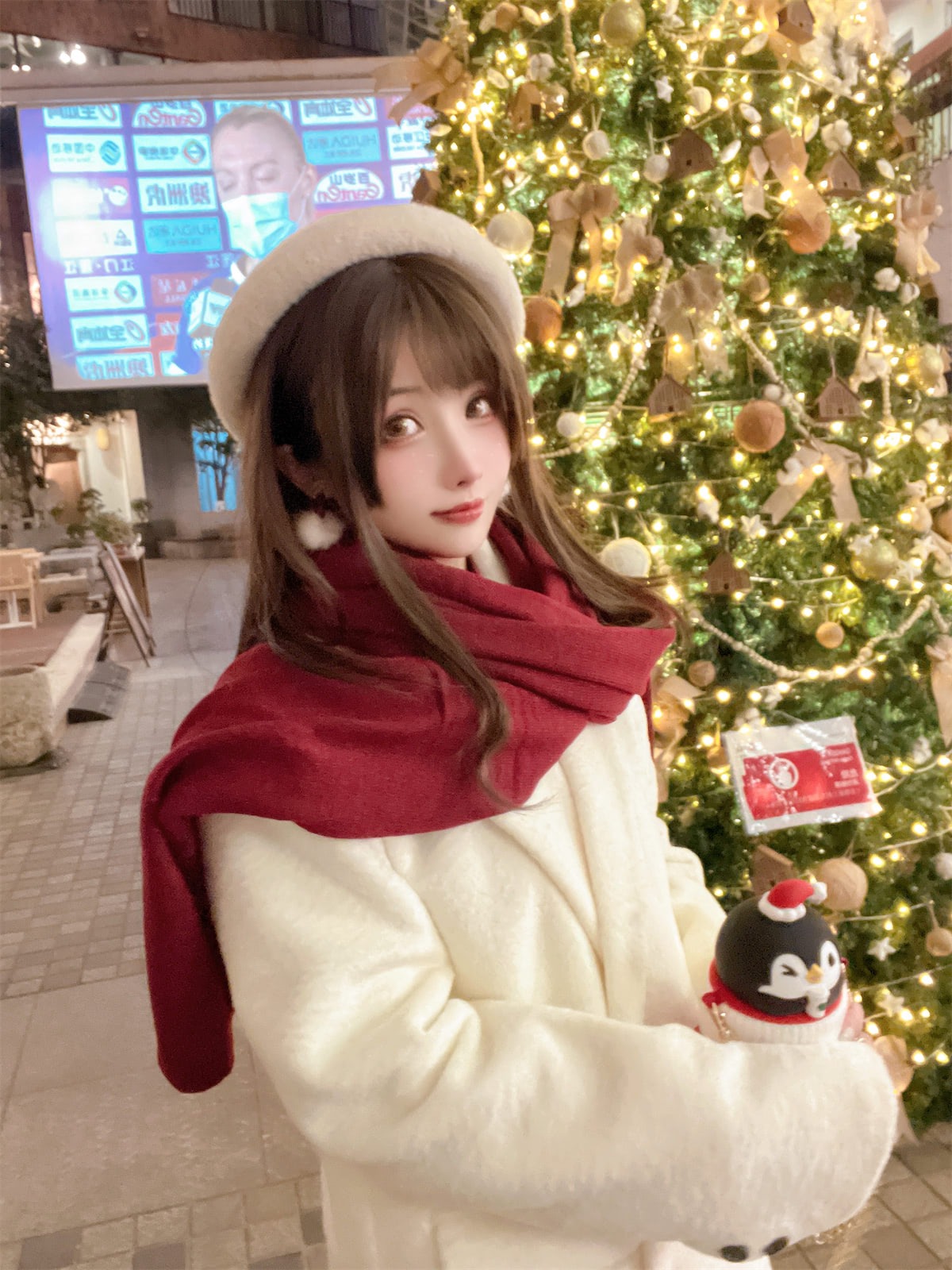 rioko凉凉子圣诞麋鹿套装50P9V4K图集