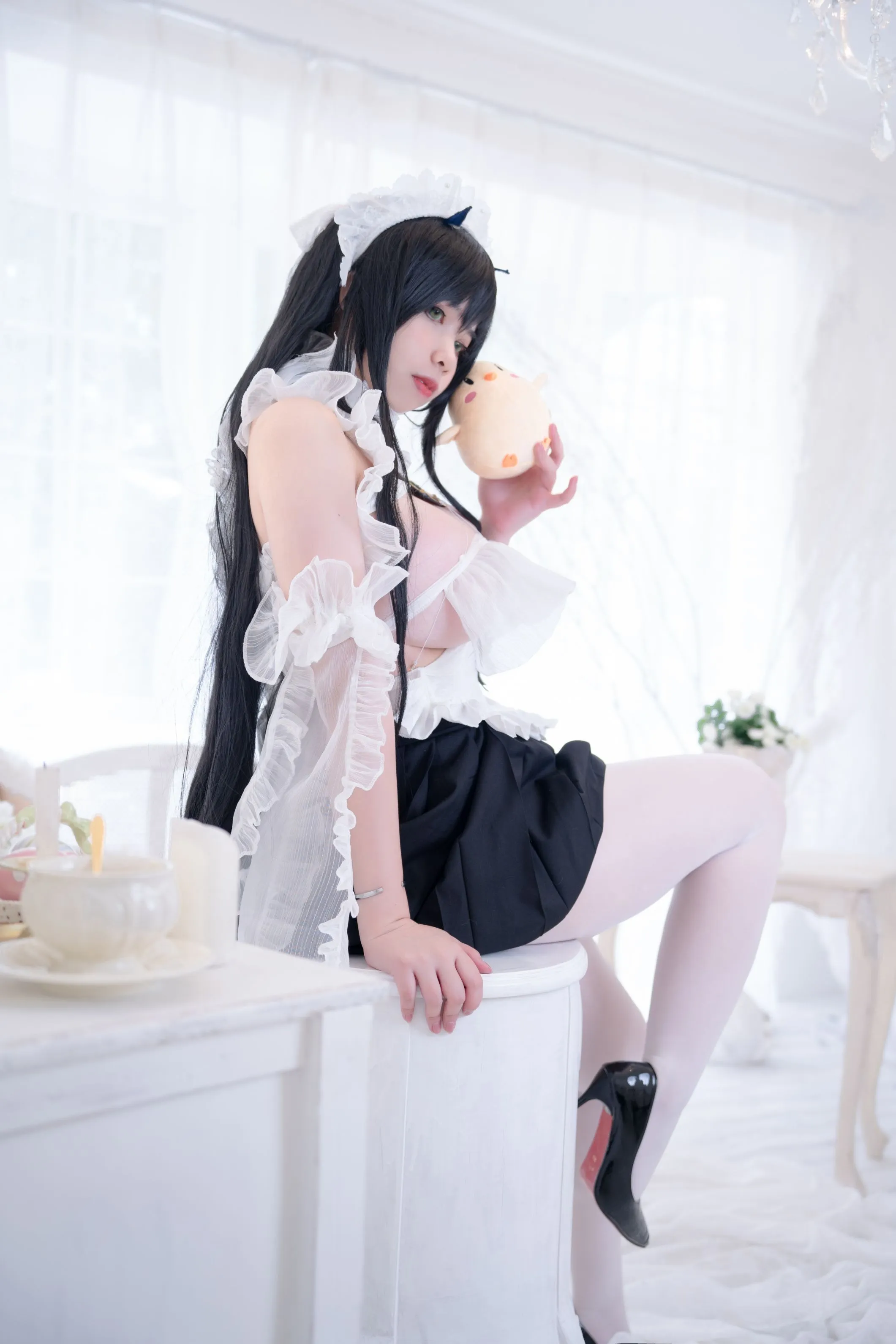 魅瞳Meroko002碧蓝航线不挠女仆没干劲的小姐姐53P745MB0928高分推荐