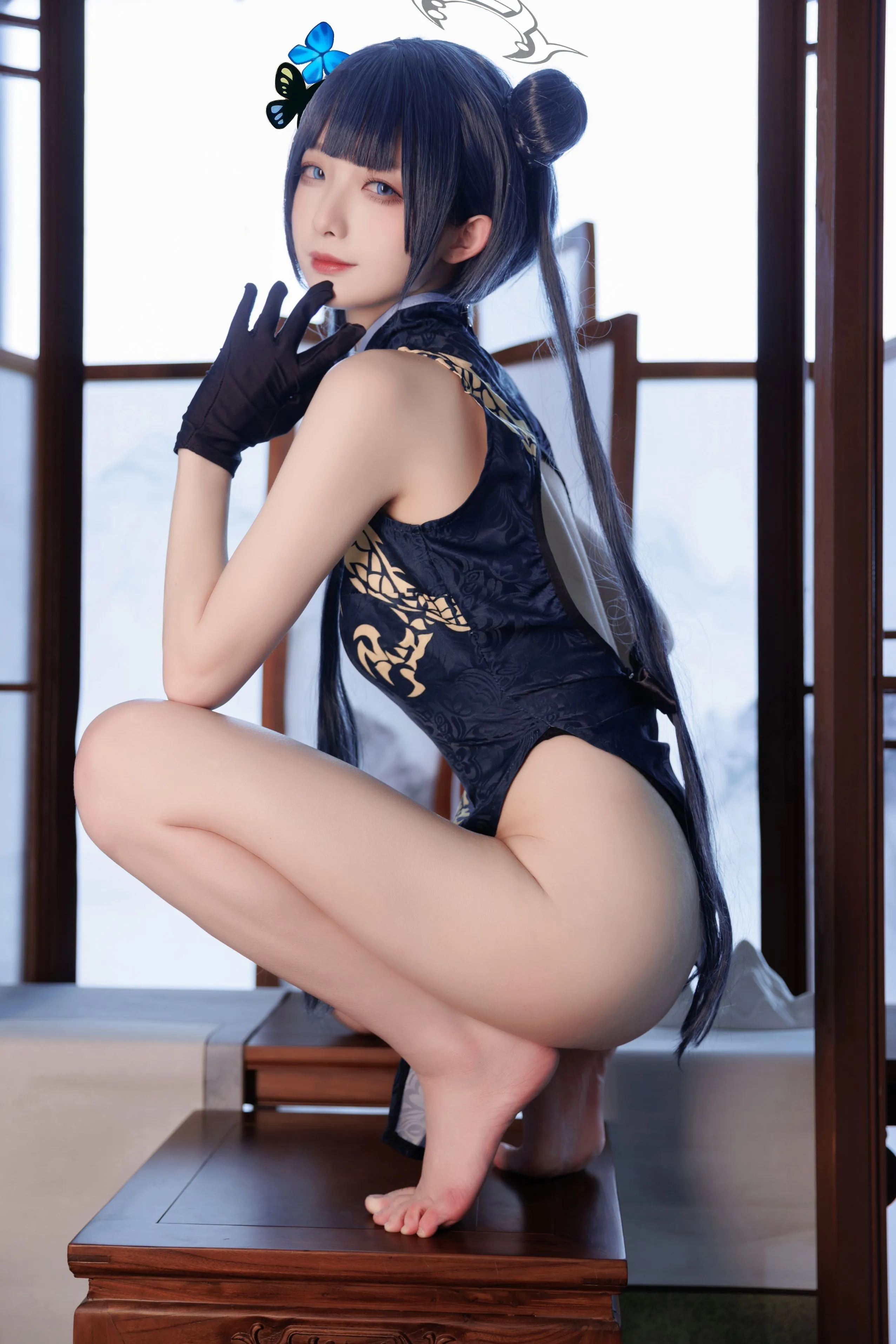 封疆疆碧蓝档案妃咲34P348MB0123网红写真