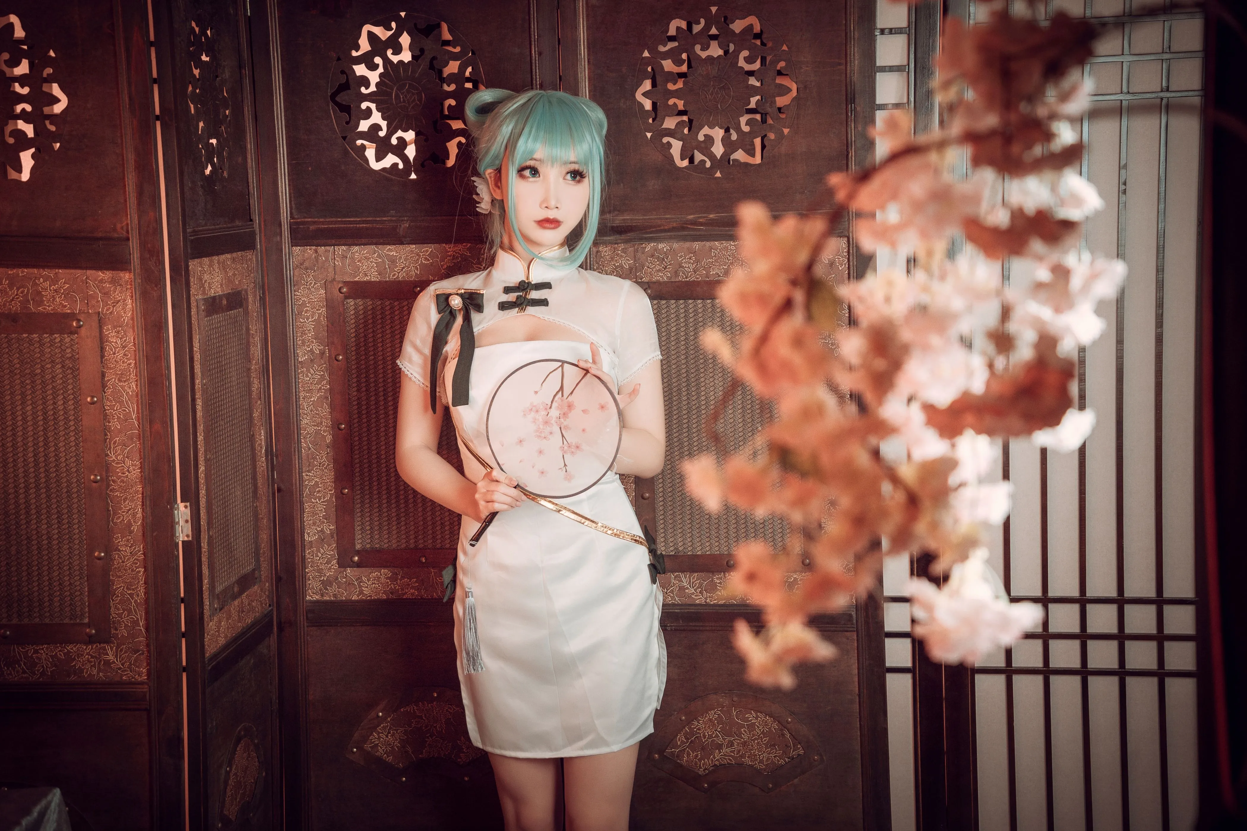 面饼仙儿初音旗袍28P514MB热门写真