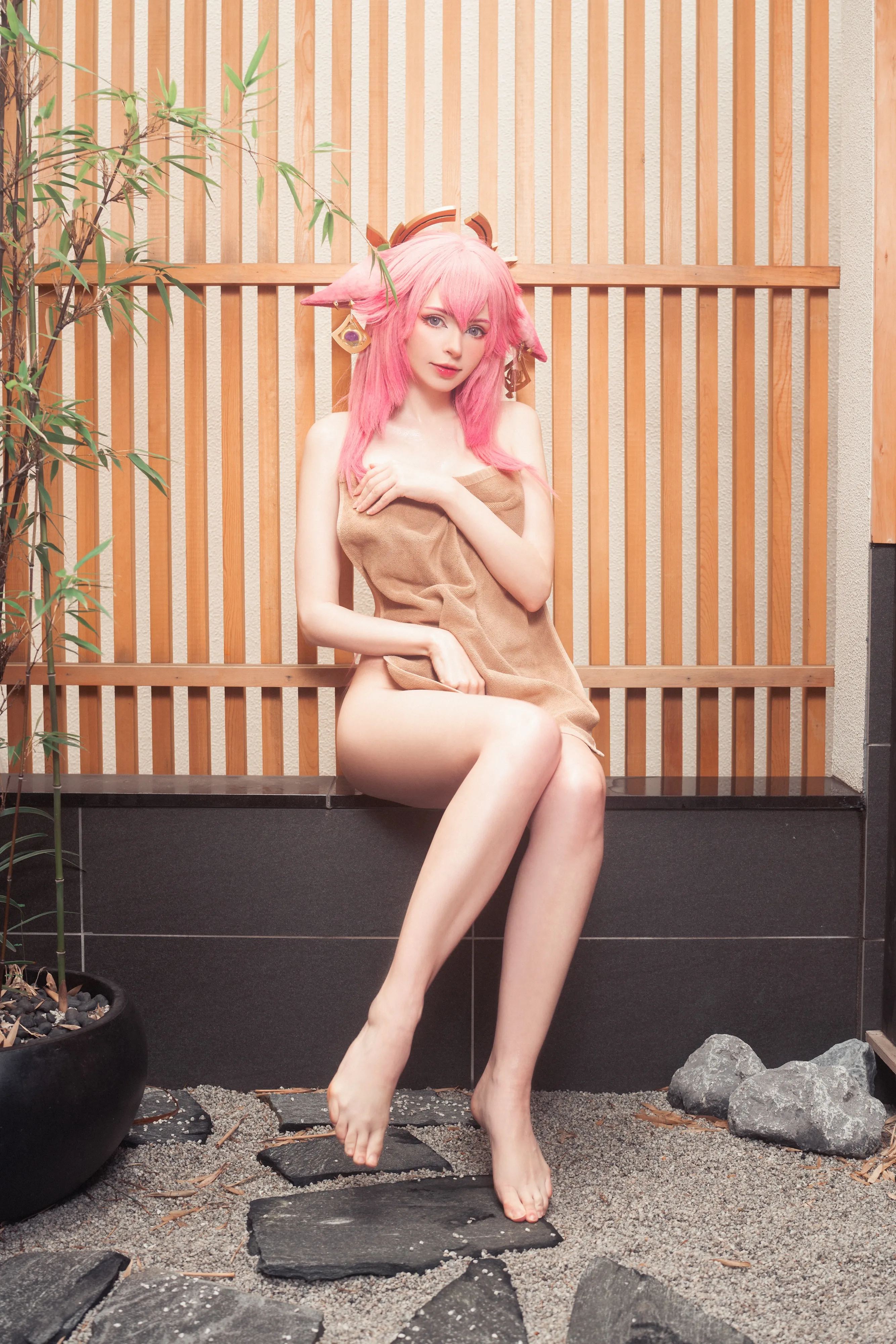 PeachmilkyYaeMikoOnsen高清无水印