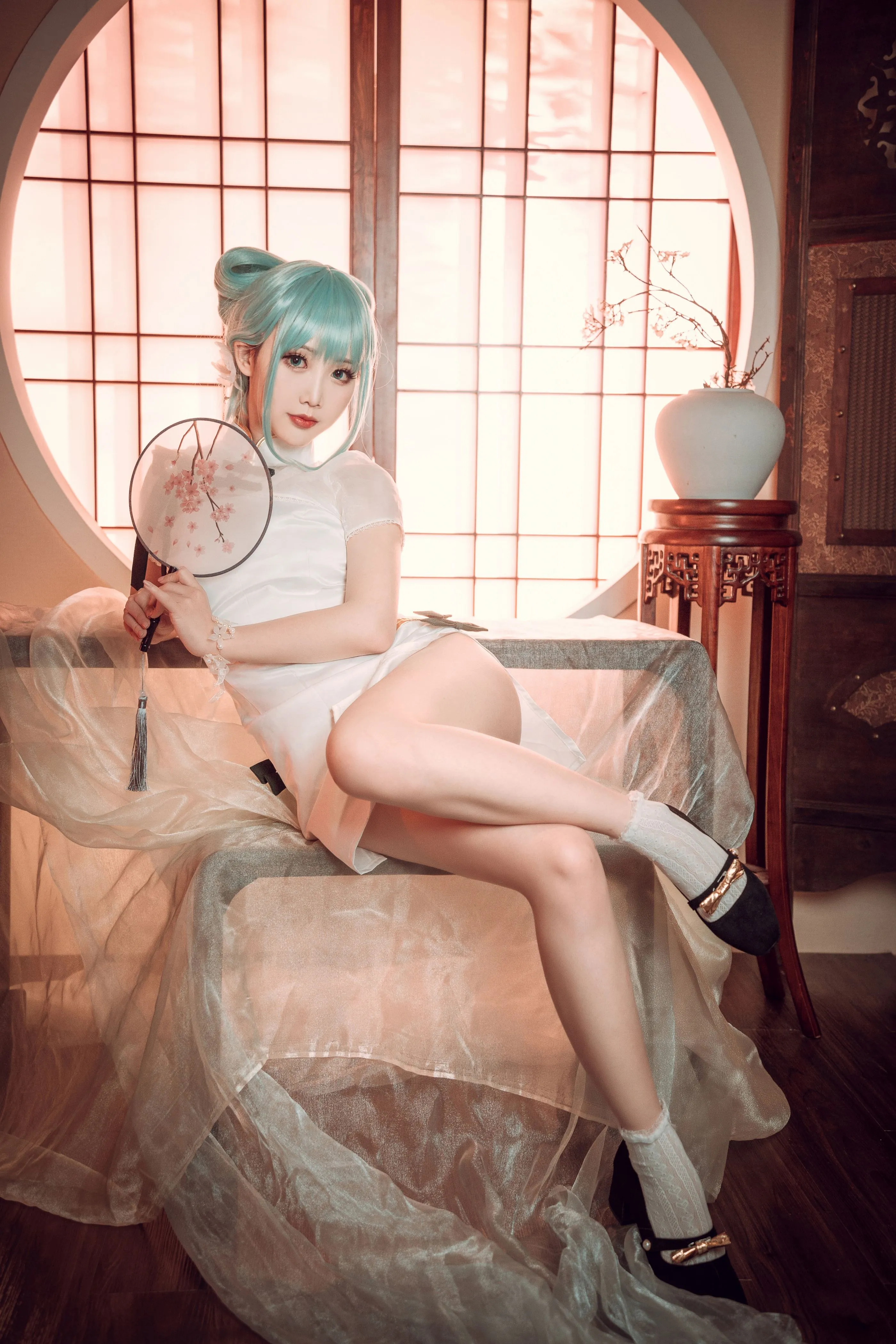 面饼仙儿初音旗袍28P514MB热门写真
