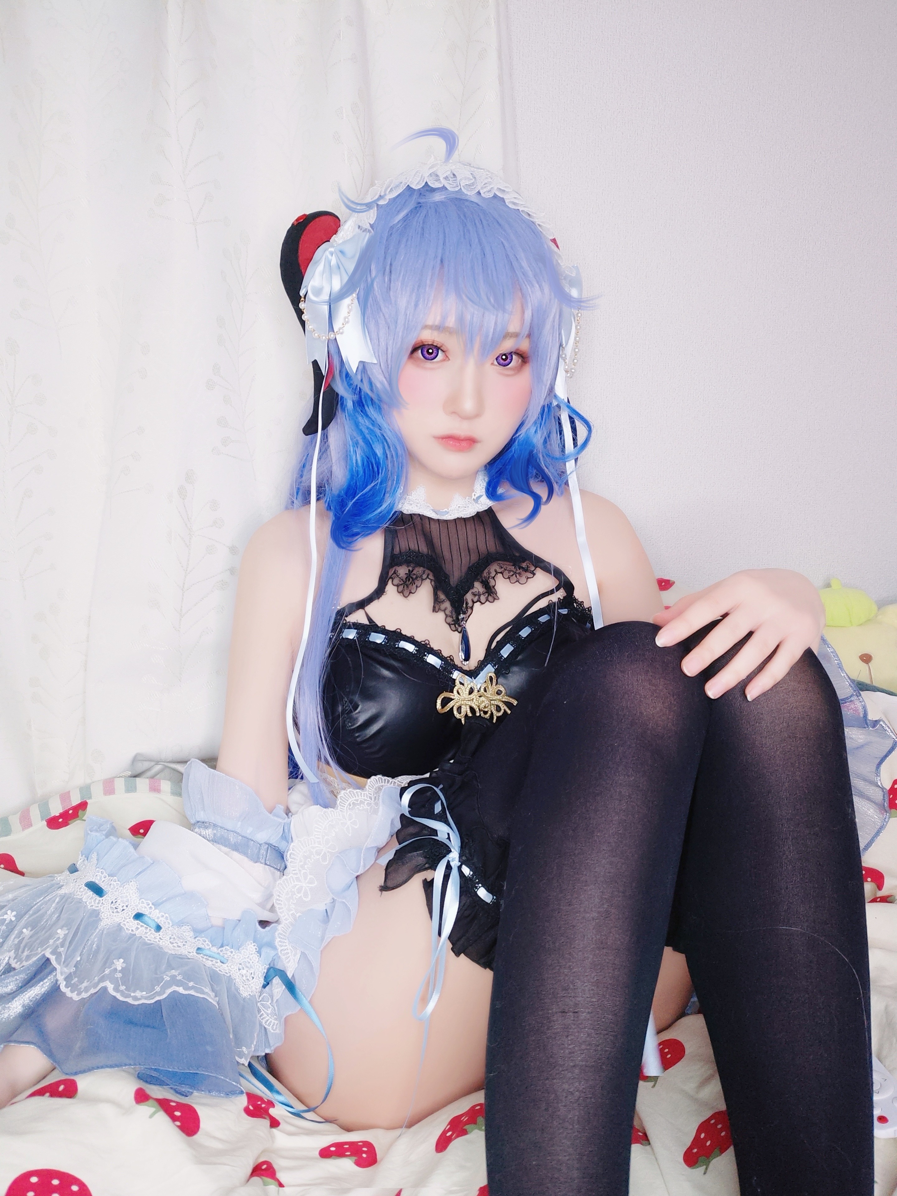 Yuki亭NO003甘雨メイド0311人气合集