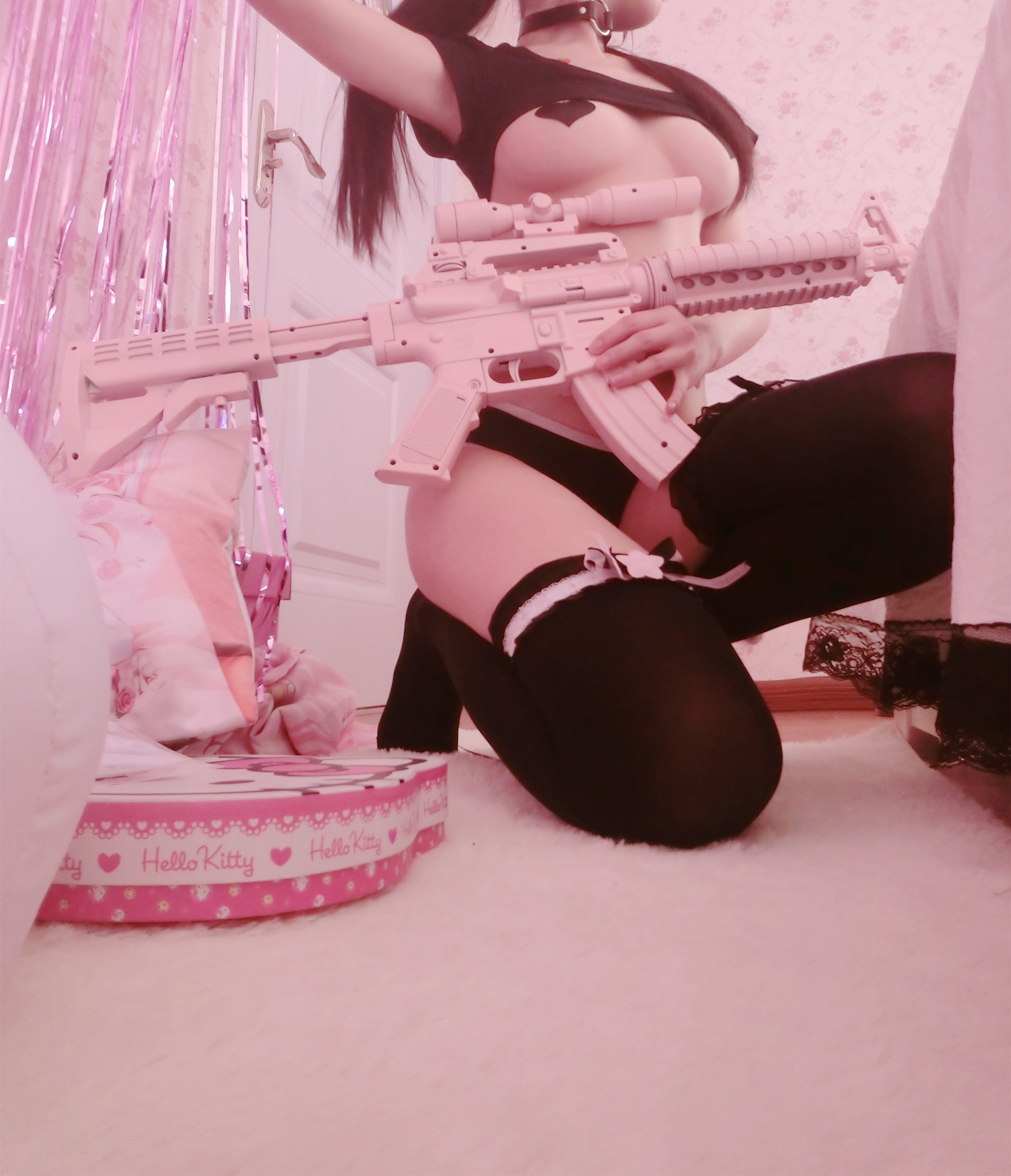 双马尾少女赛高酱黑色漏乳0303作品集