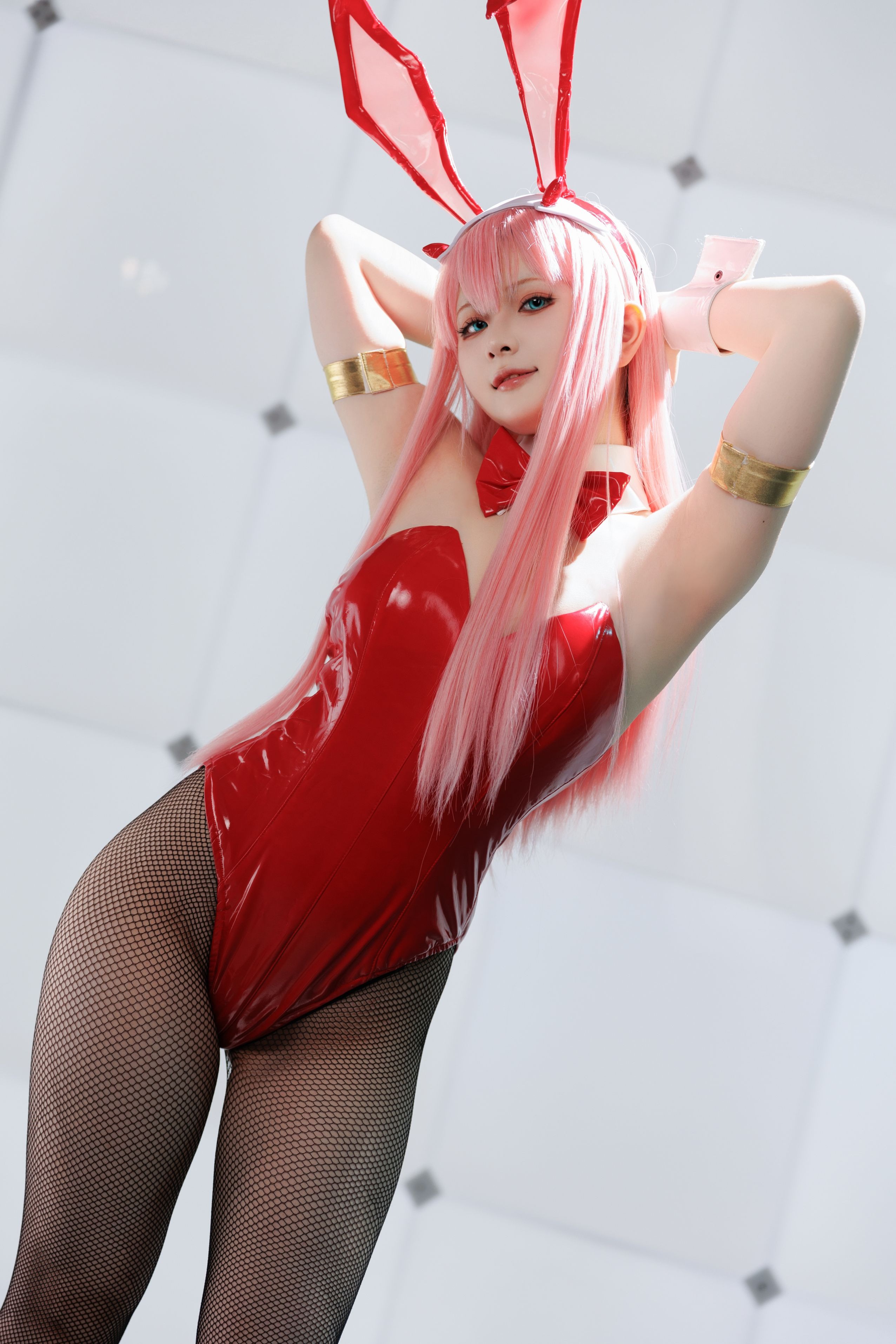 屿鱼ZeroTwo国家队02cosplay屿鱼高清图集精品合集