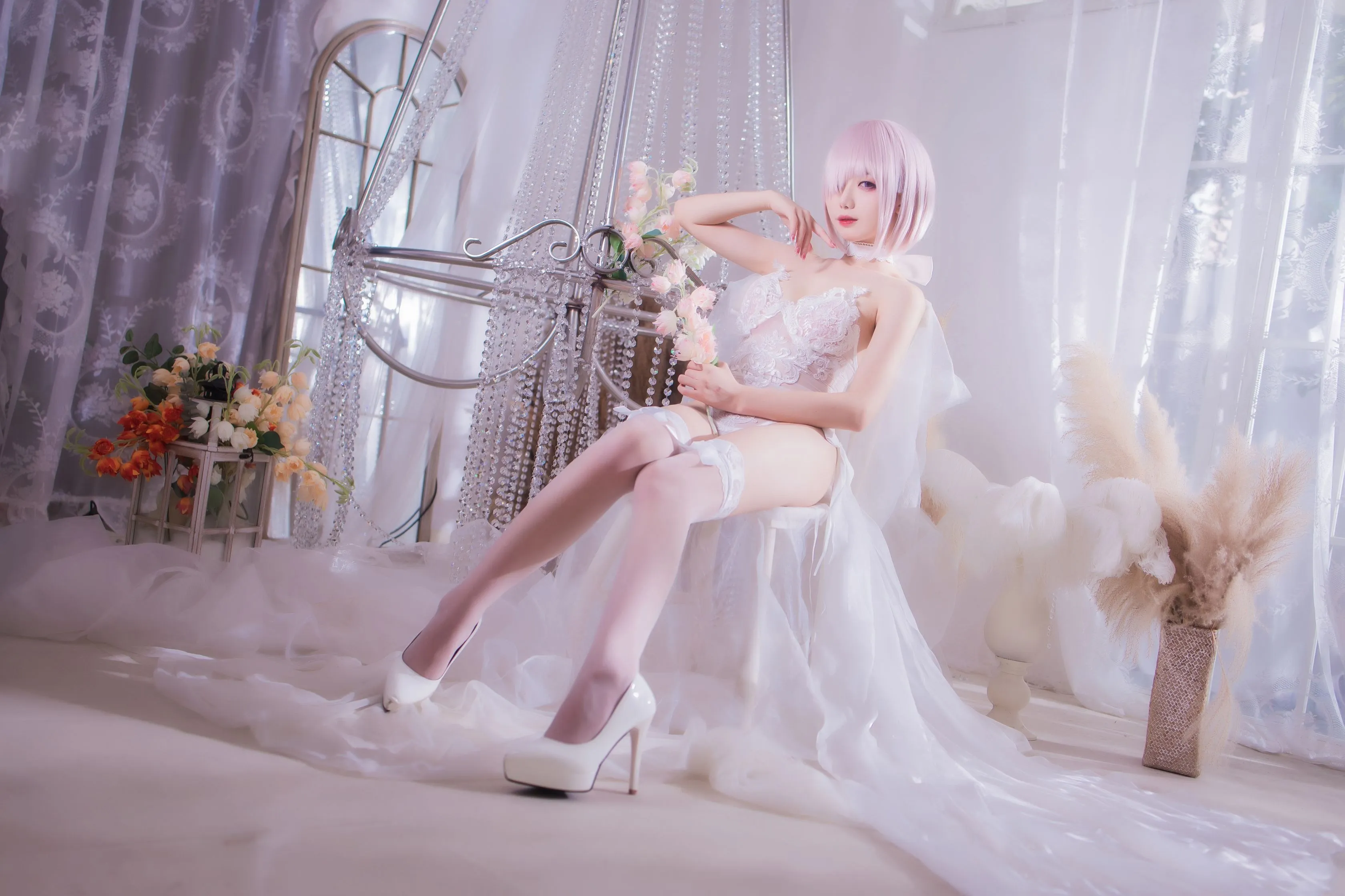 封疆疆v玛修婚纱网红写真