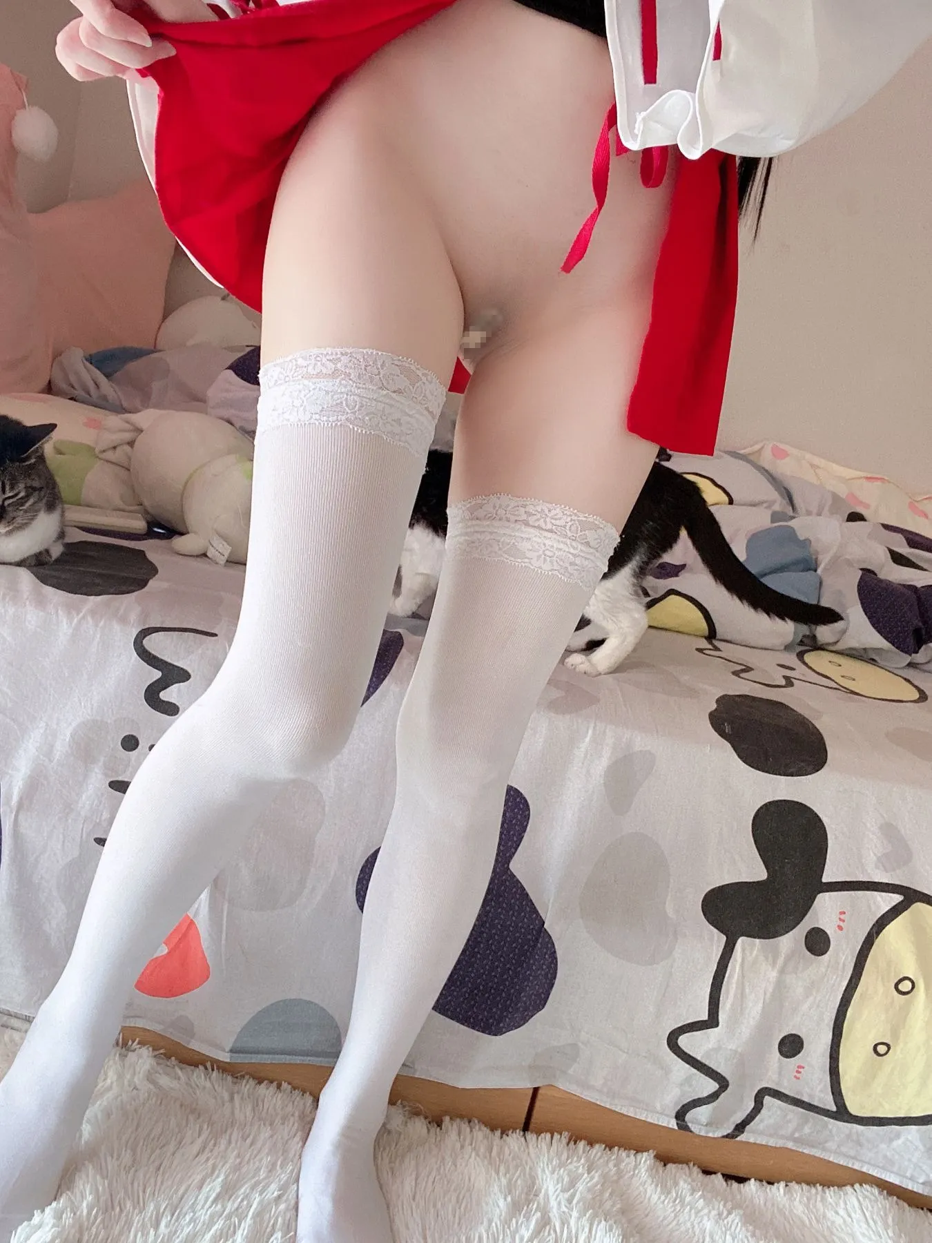 习呆呆眼帯フラ巫女緊縛55P2V135MB精选