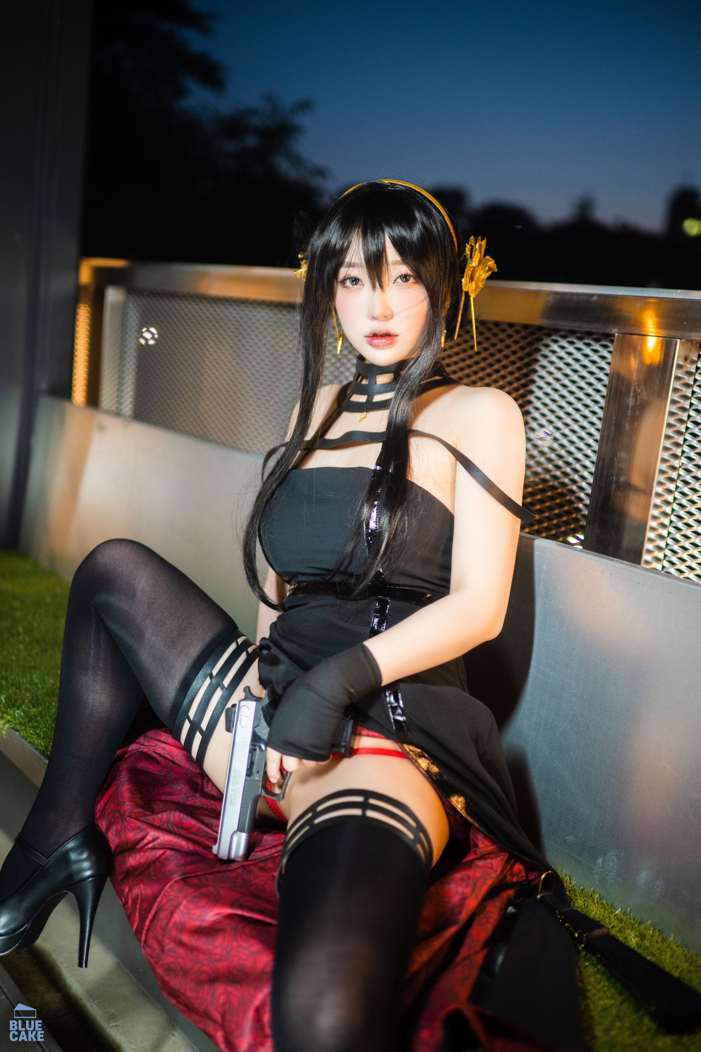 YeEun_BlackRose_RED043精选