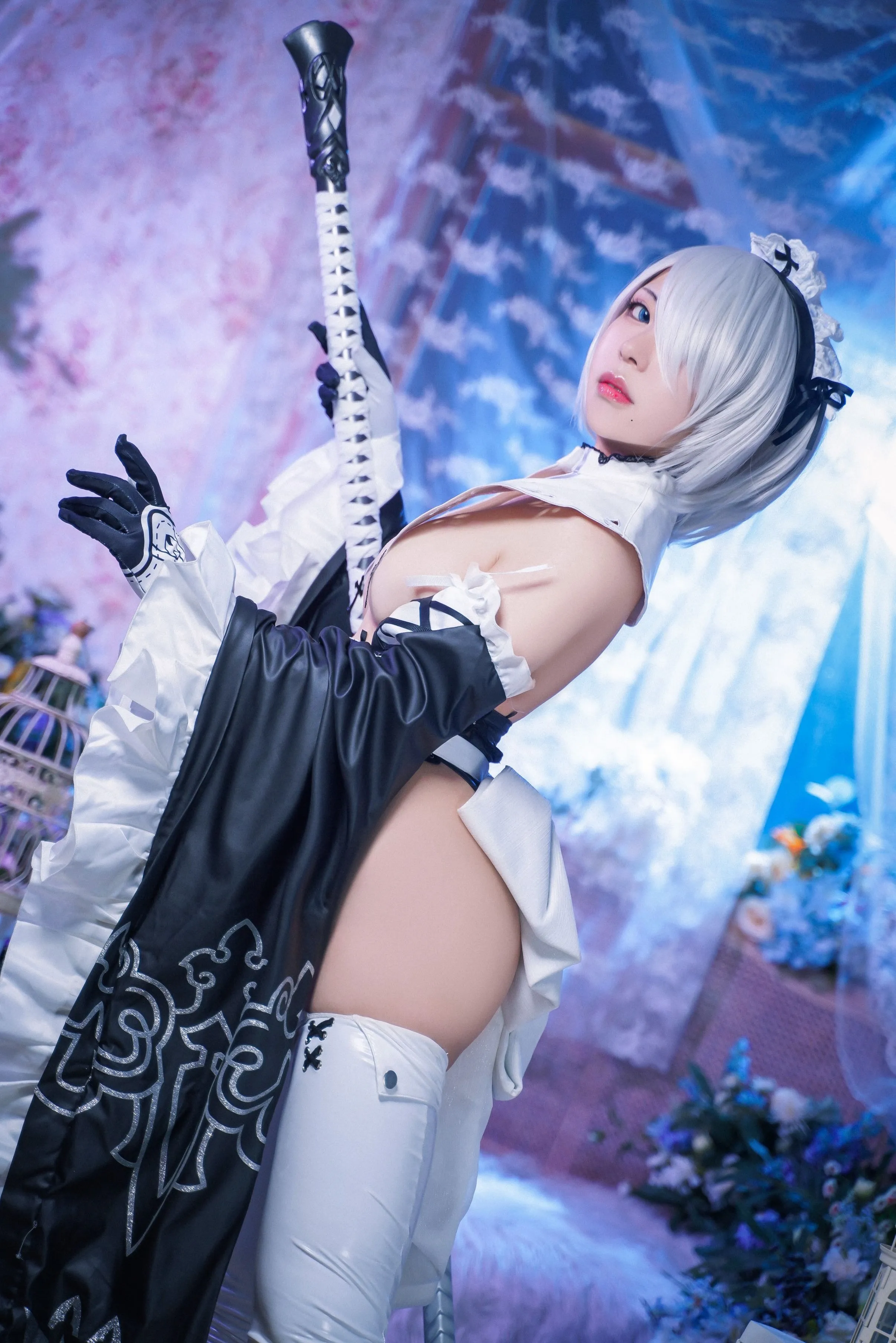 虎森森2B女仆15P78MB爆款写真