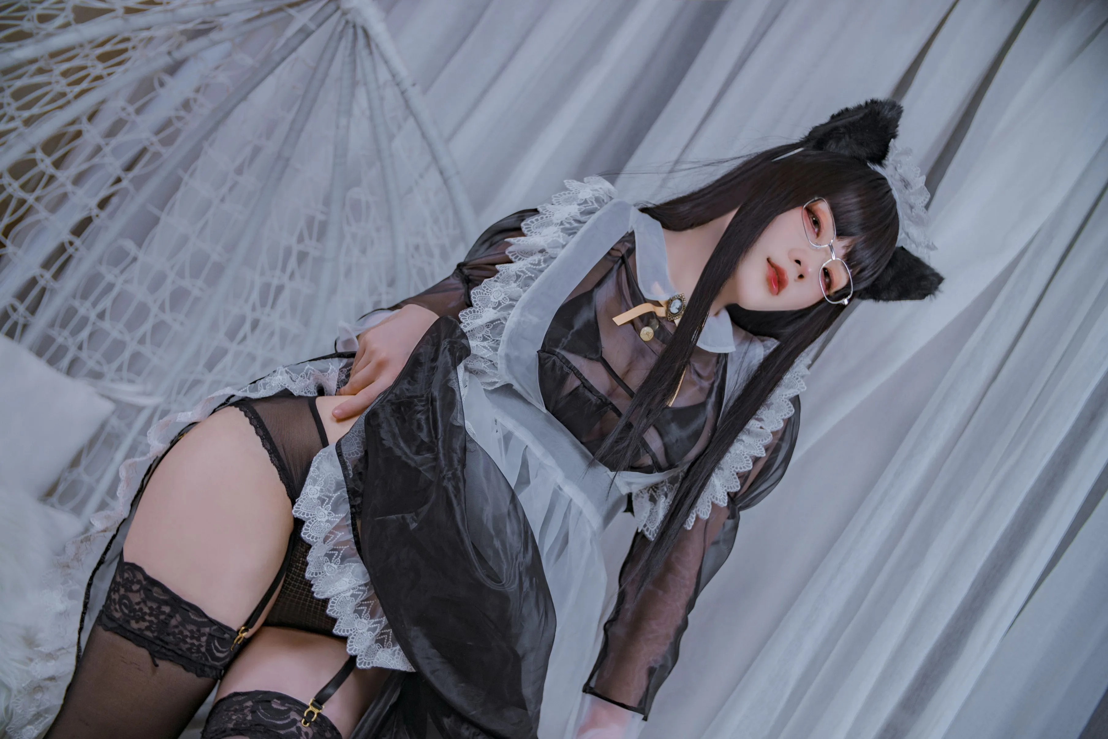 NO003黑色透明女仆54P598MB0913福利资源