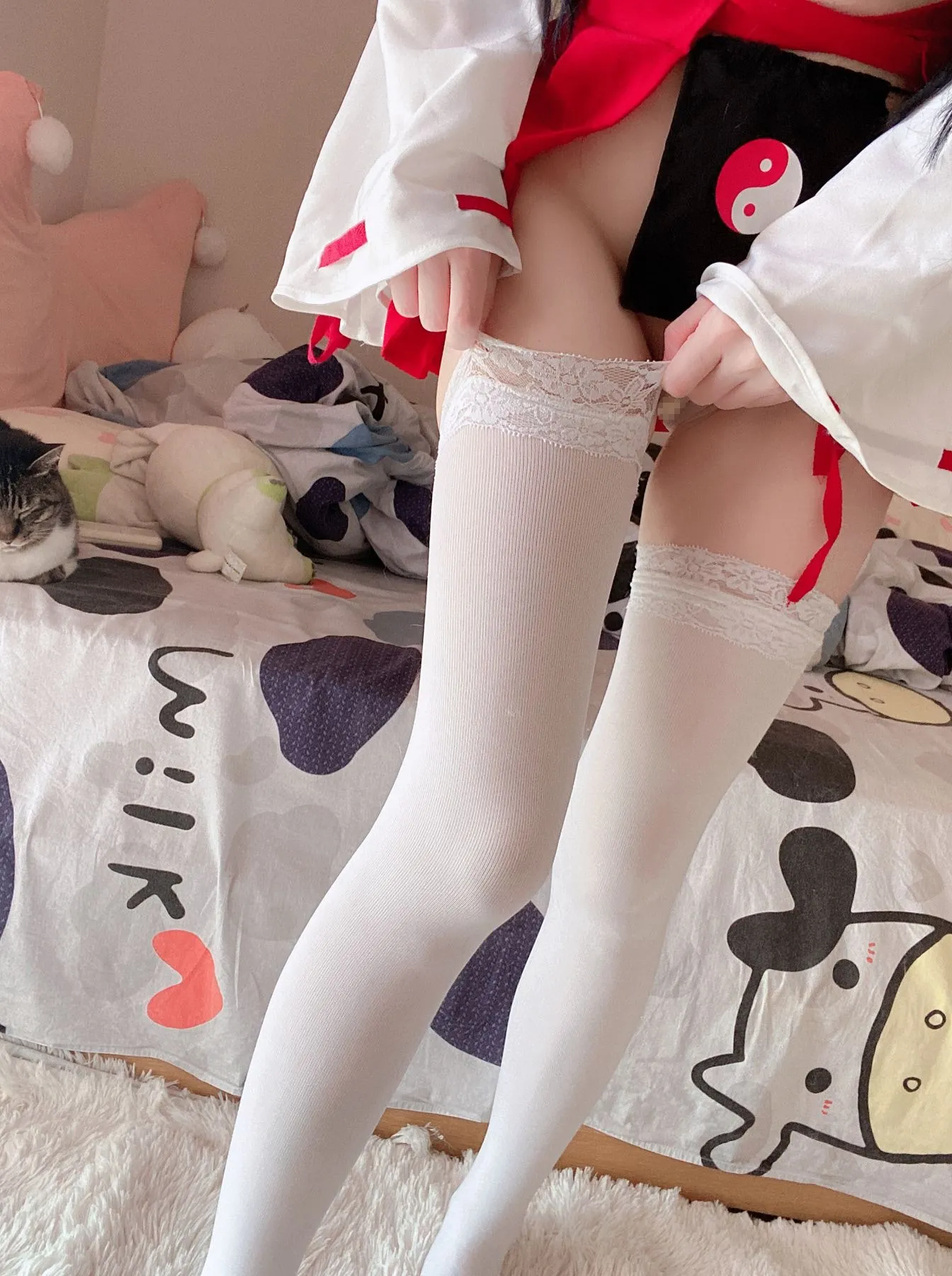 习呆呆眼帯フラ巫女緊縛55P2V135MB精选