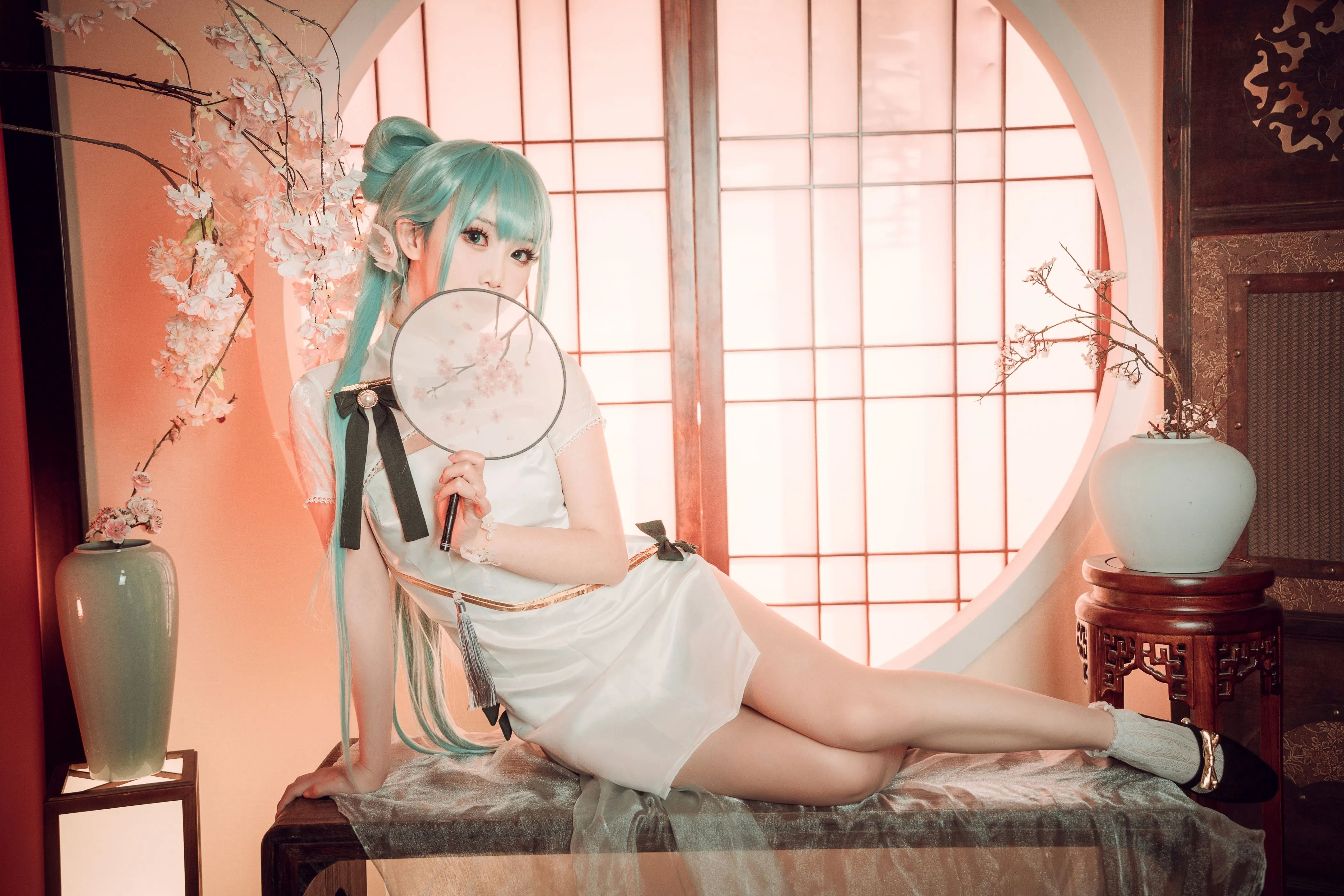 面饼仙儿初音旗袍28P514MB热门写真