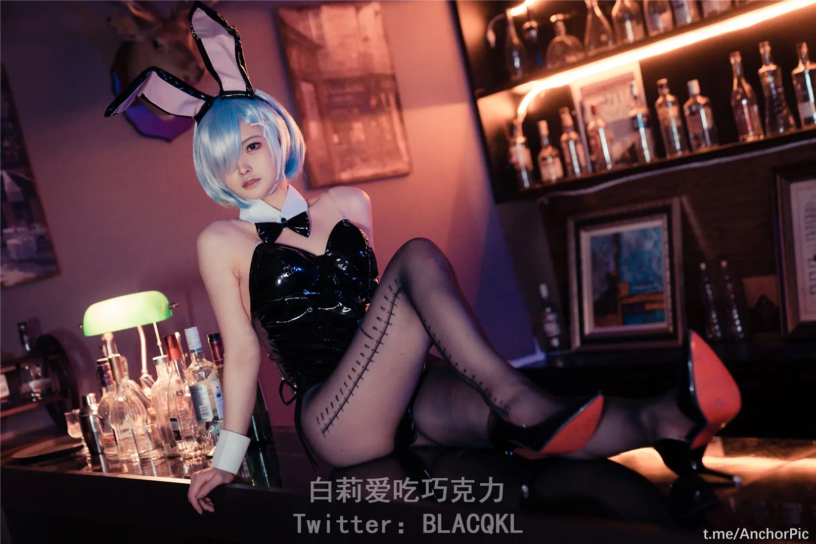 白莉爱吃巧克力蕾姆兔女郎71P0625独家发布