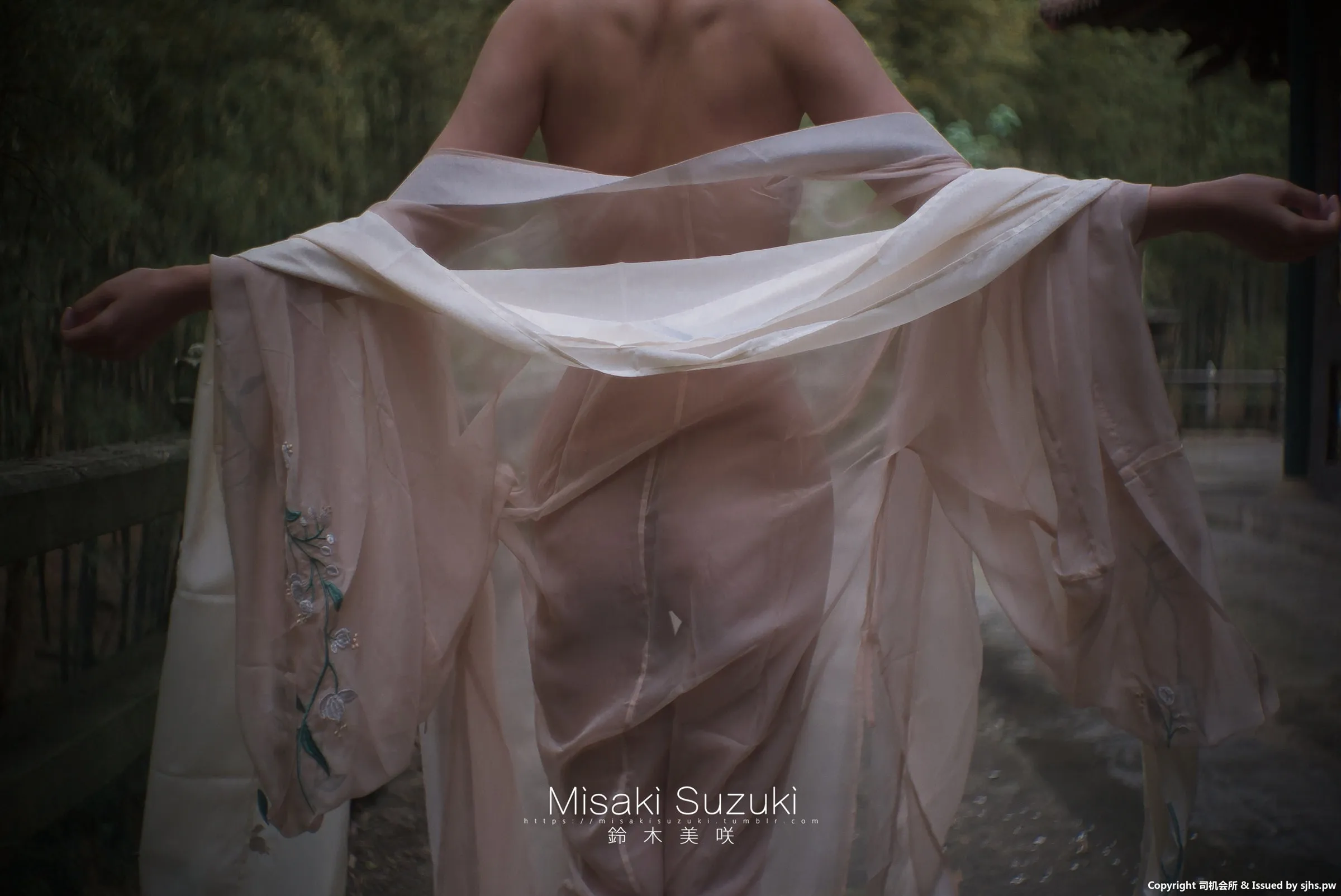 MisakiSuzuki古典庭院中的优雅美人51P0519今日更新