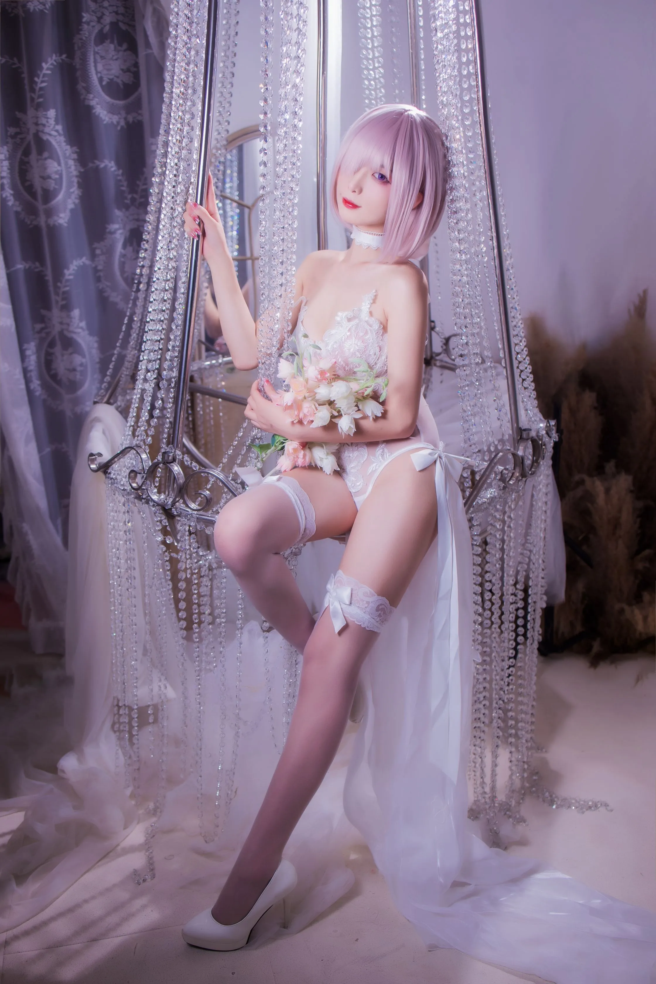 封疆疆v玛修婚纱网红写真