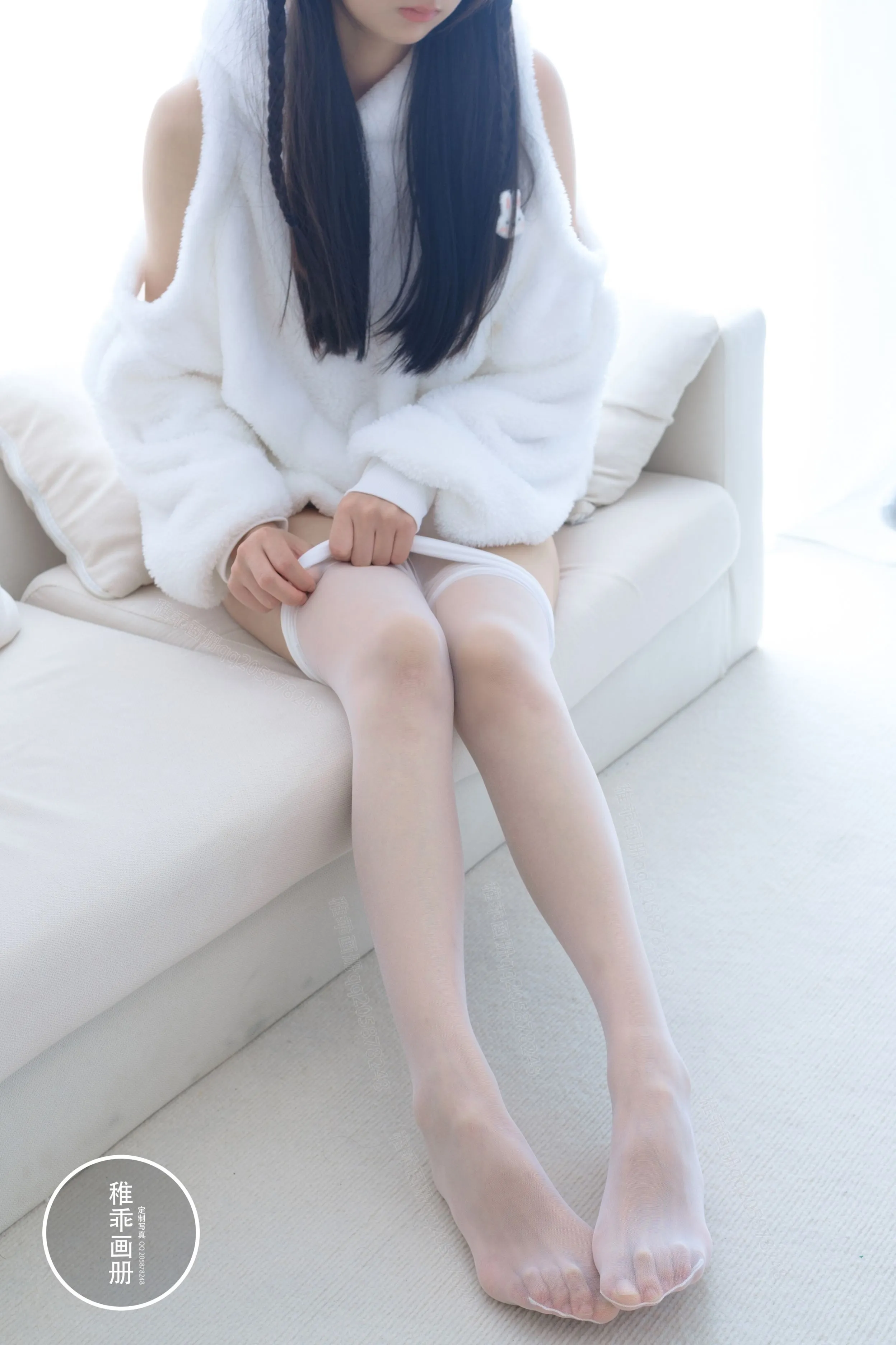 稚乖画册晴空10夜夜白丝双马尾80P1V185GB1016全集