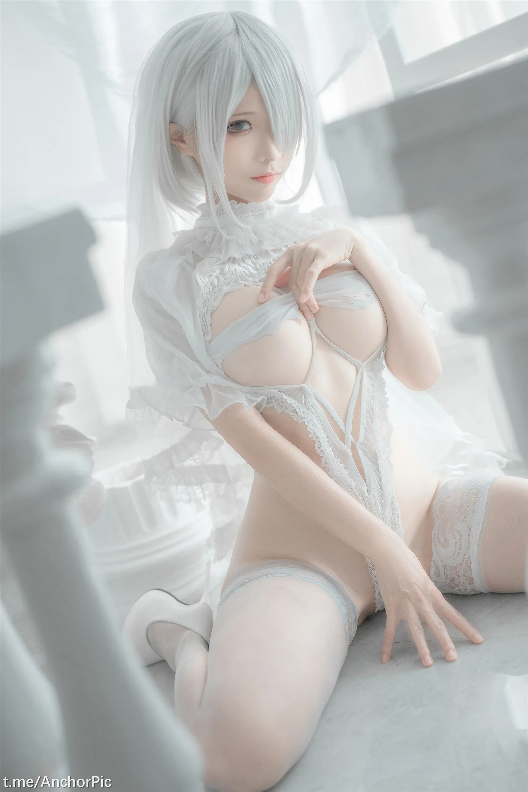 蠢沫沫2B白婚纱60P0704精选