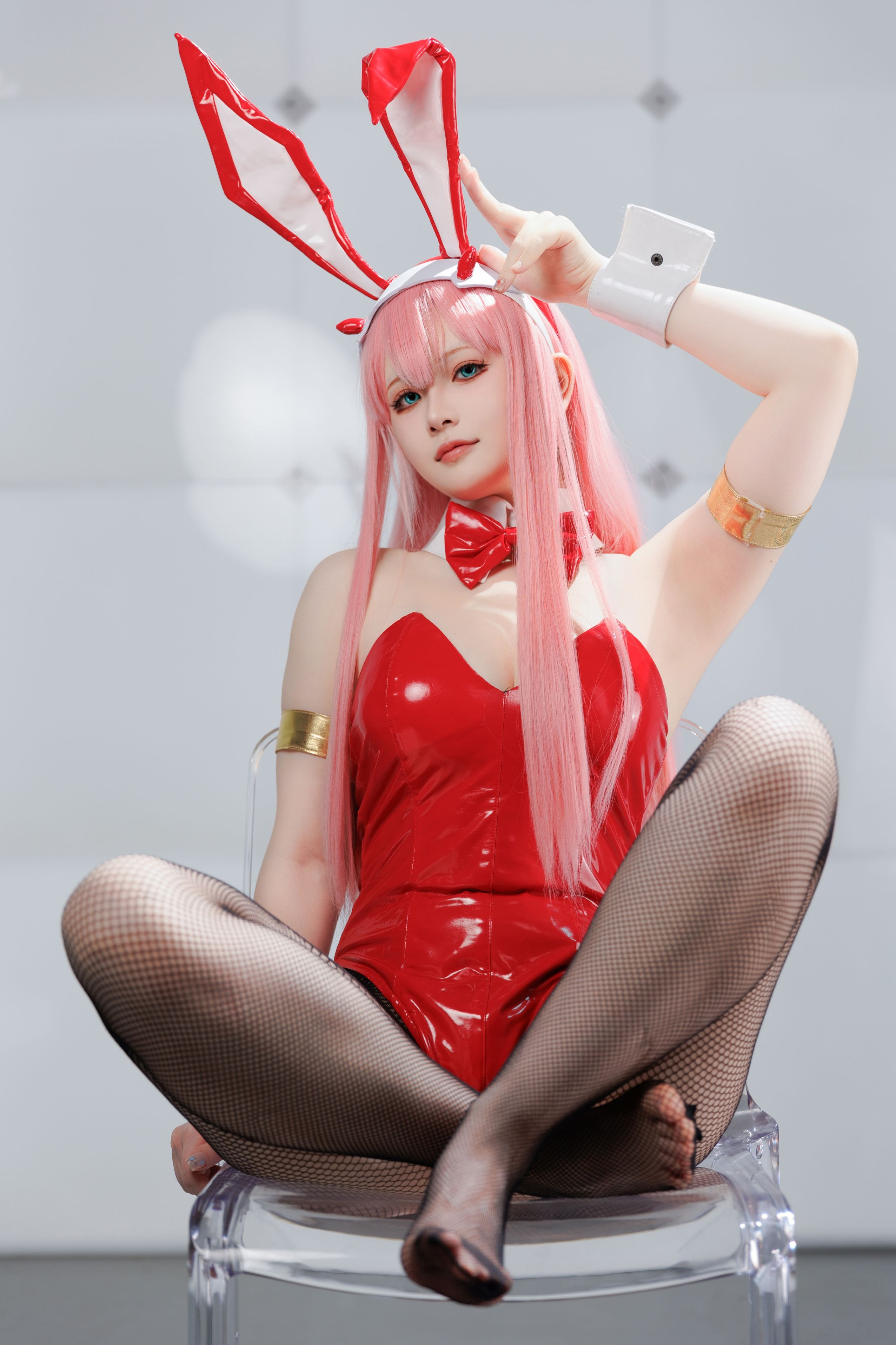 屿鱼ZeroTwo国家队02cosplay屿鱼高清图集精品合集