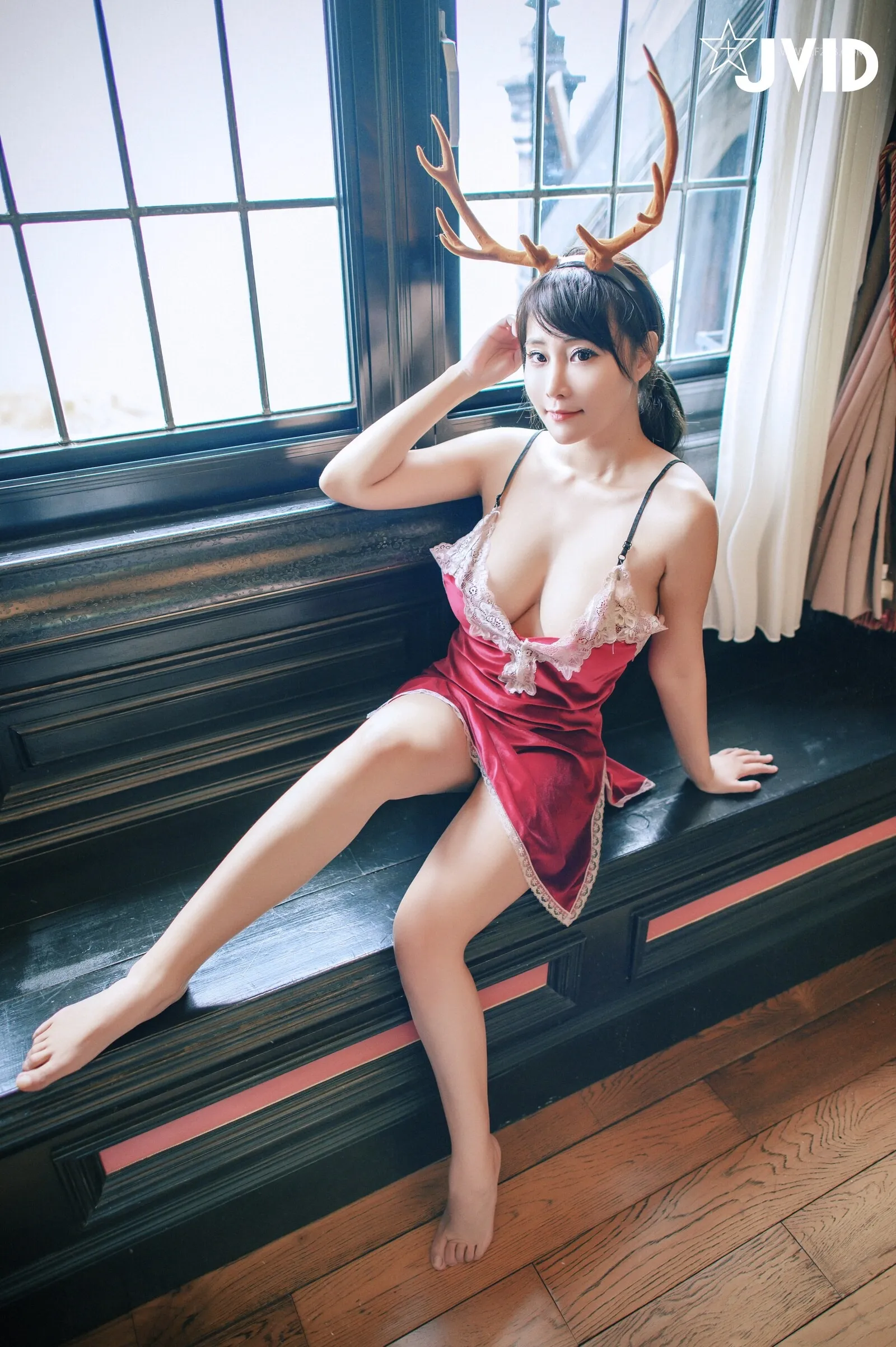 JVID乐乐鹿角女孩的报恩161P02134K图集