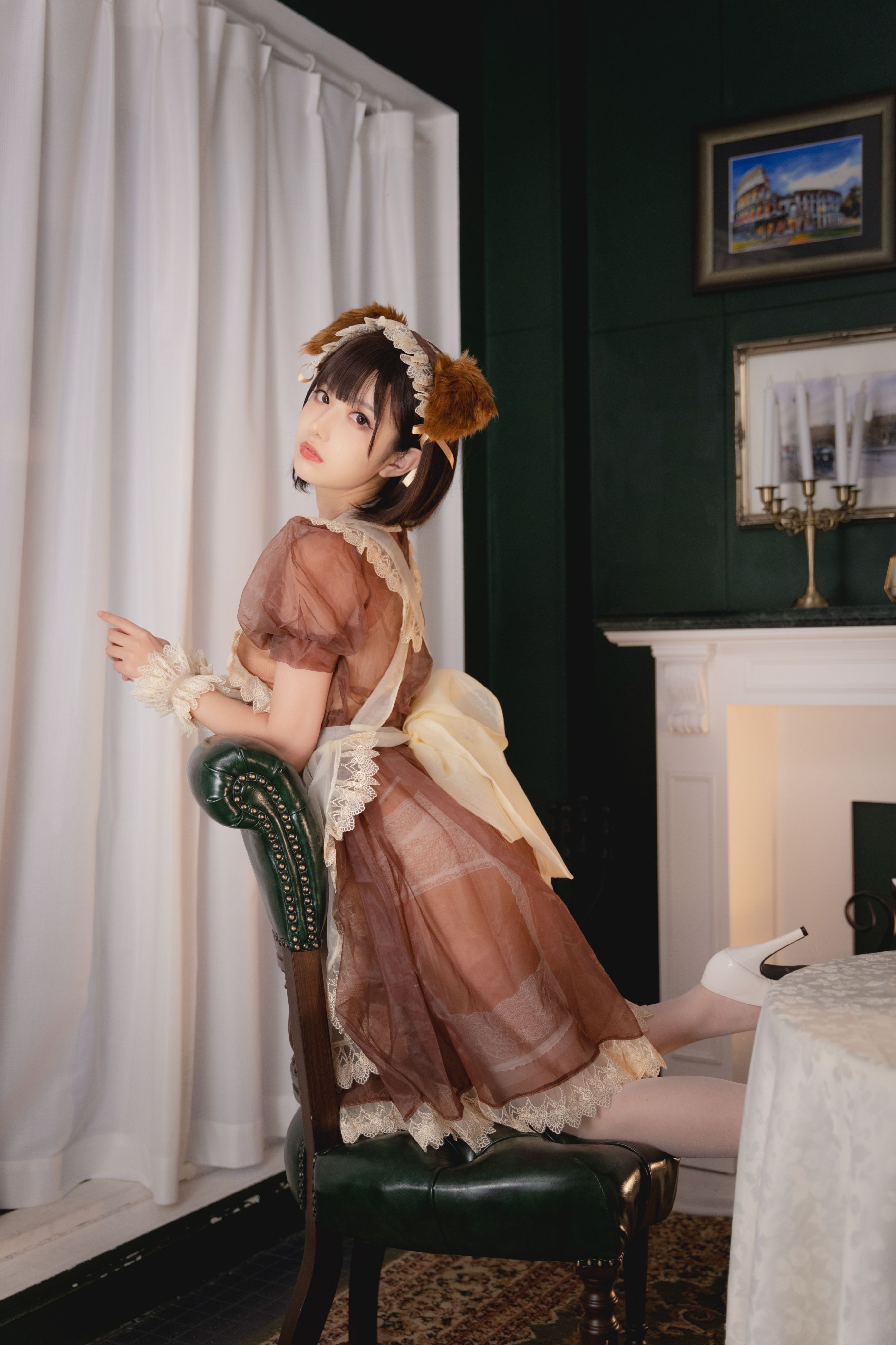 Shika小鹿鹿NO77透明女仆22P438MB0321限时福利