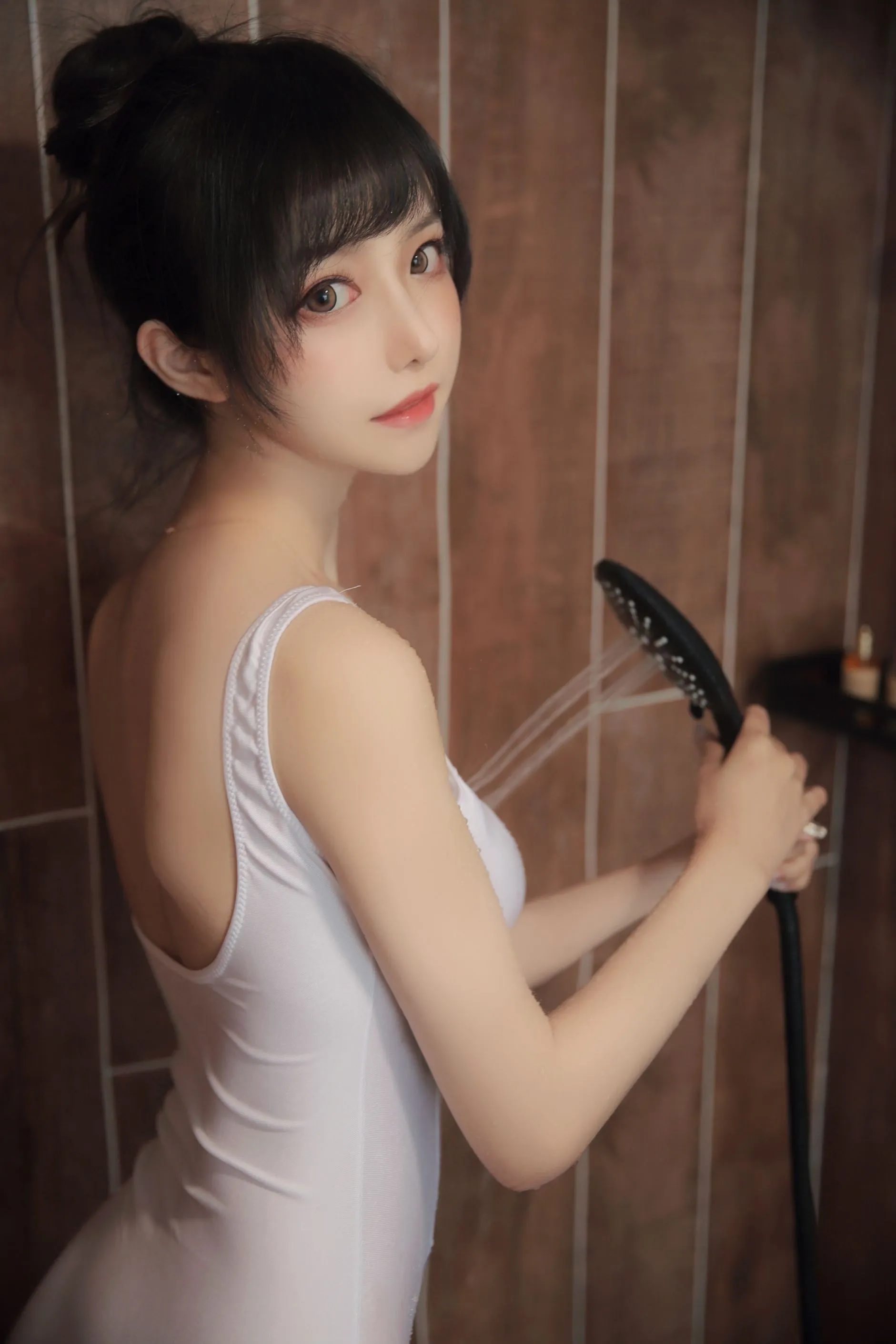 Shika小鹿鹿半透浴室22P51MB0613网红写真