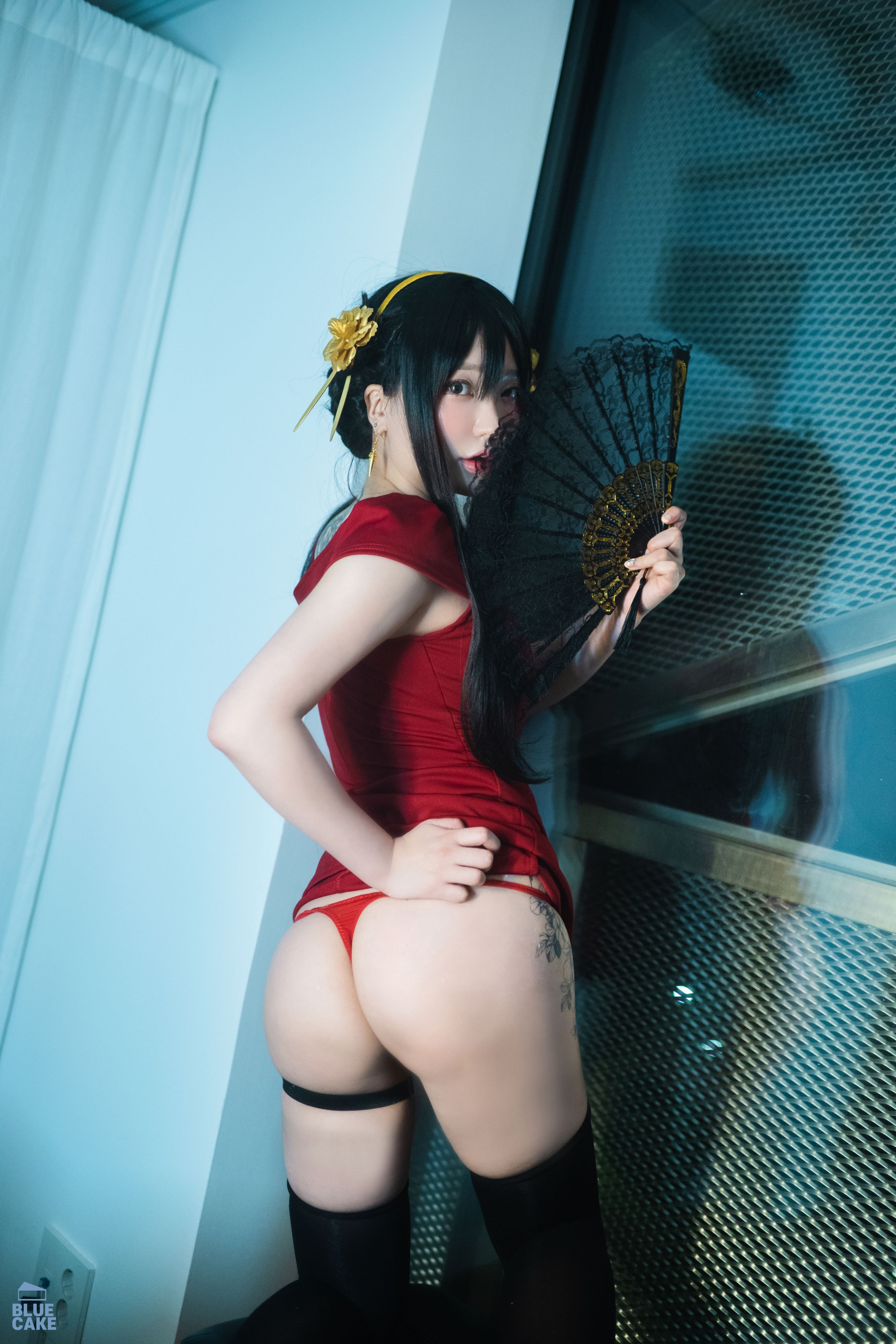 YeEun_BlackRose_RED043精选