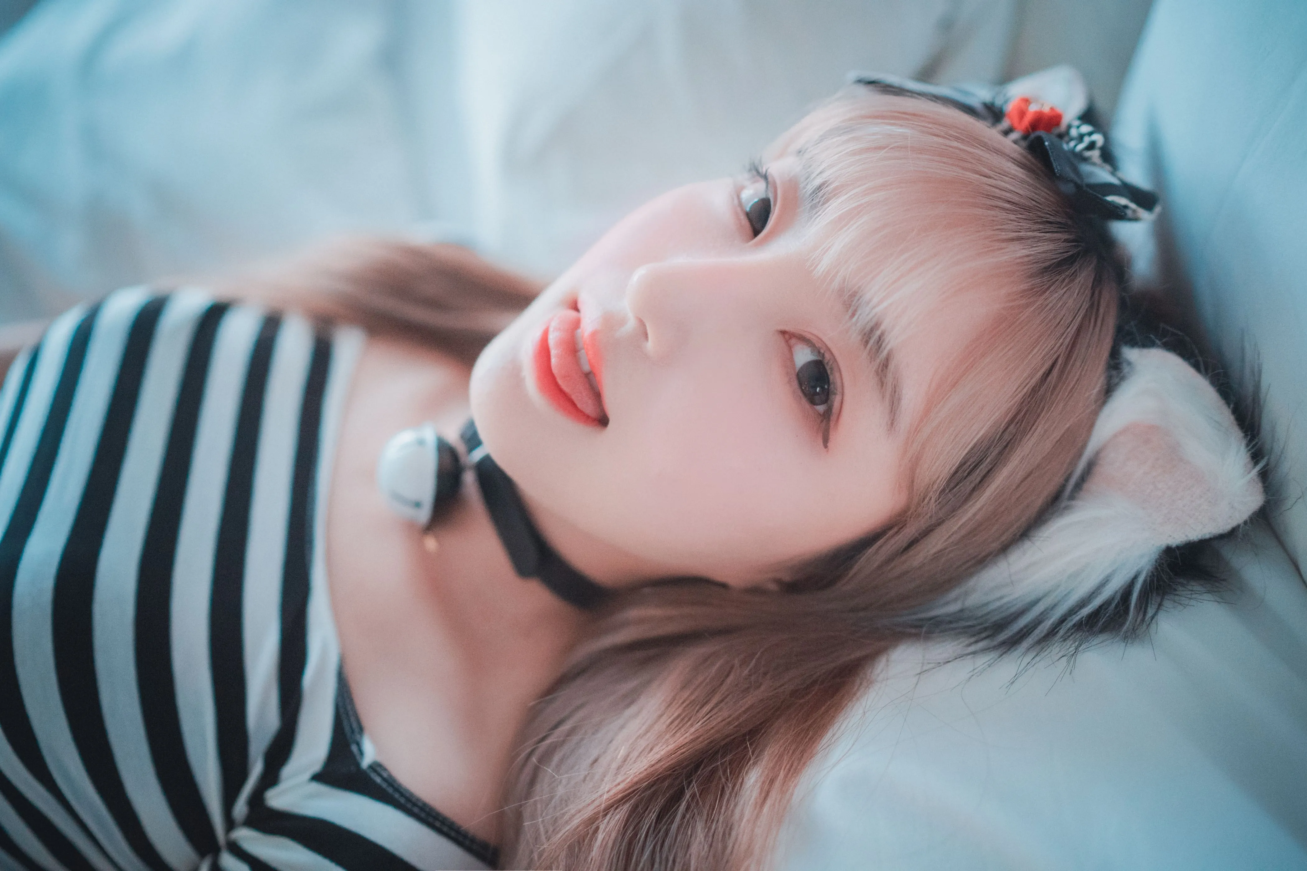 Hanari???DJAWACatgirlinStripes91P814MB高清无水印