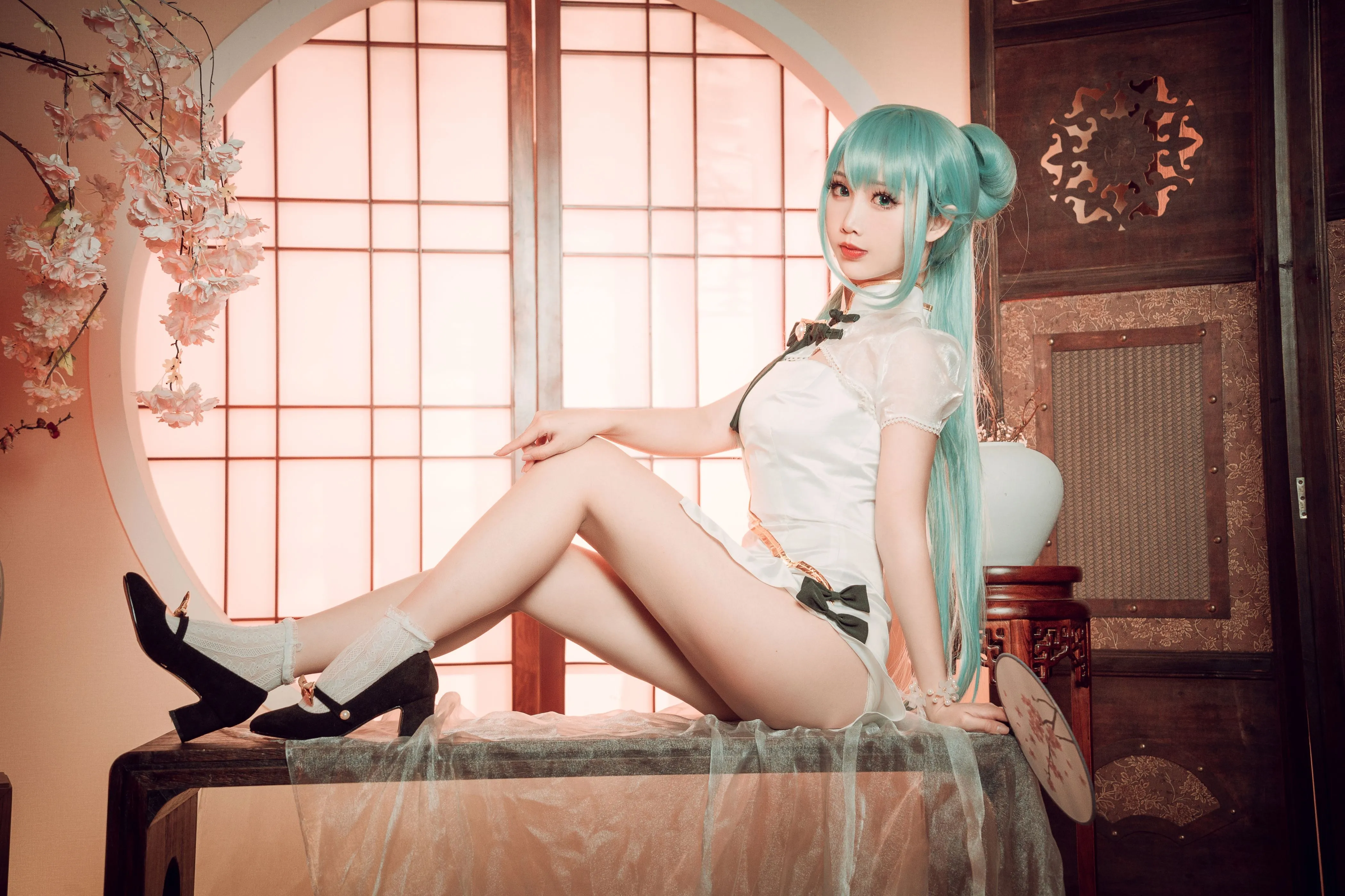 面饼仙儿初音旗袍28P514MB热门写真