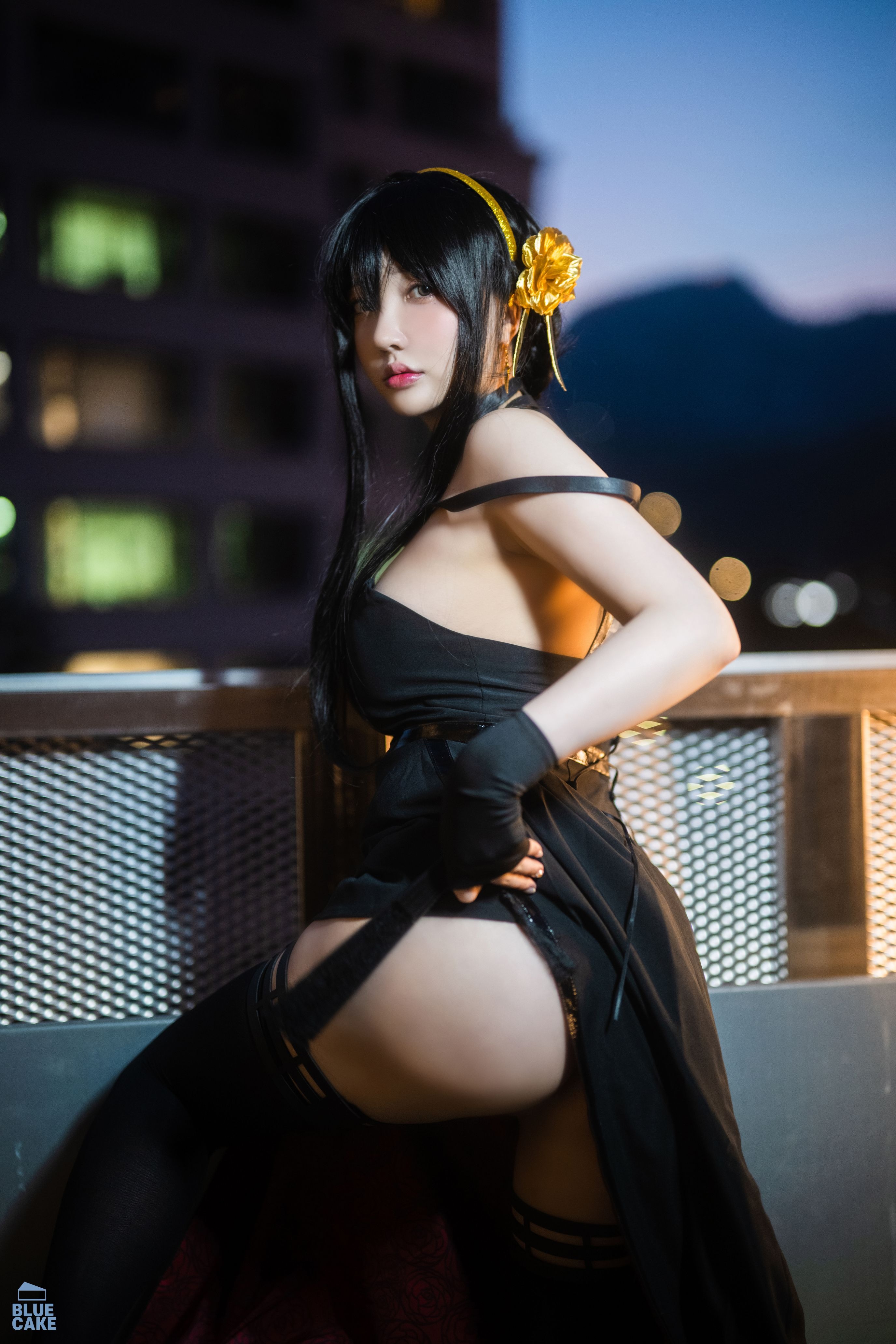 YeEun_BlackRose_RED043精选