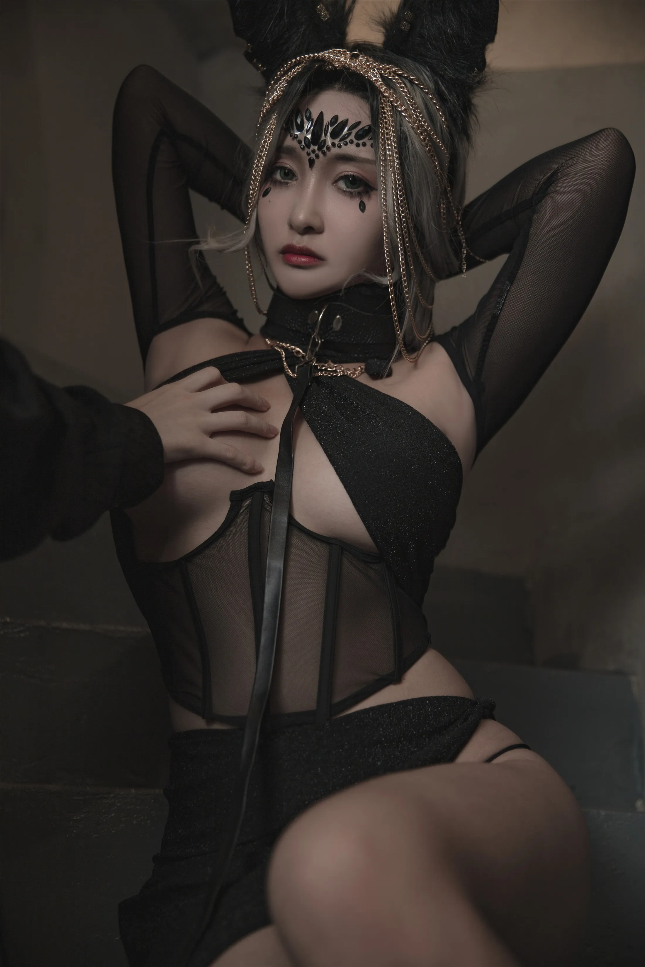 洛璃LoLiSAMA狼少女狼女的调教130P0306精选