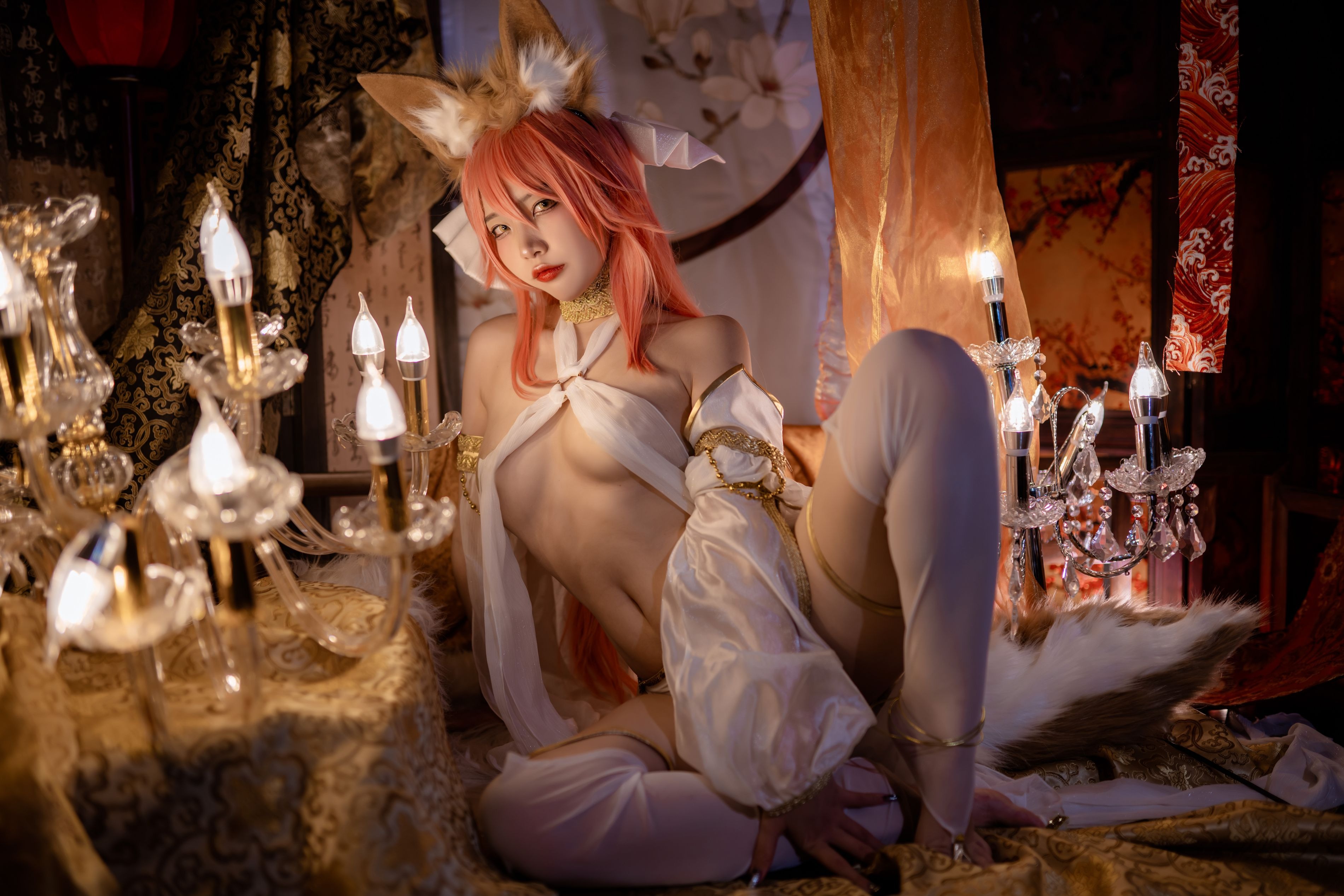 二佐Nisa玉藻前舞娘237PFate玉藻前舞娘二佐Nisa37张cos网红写真