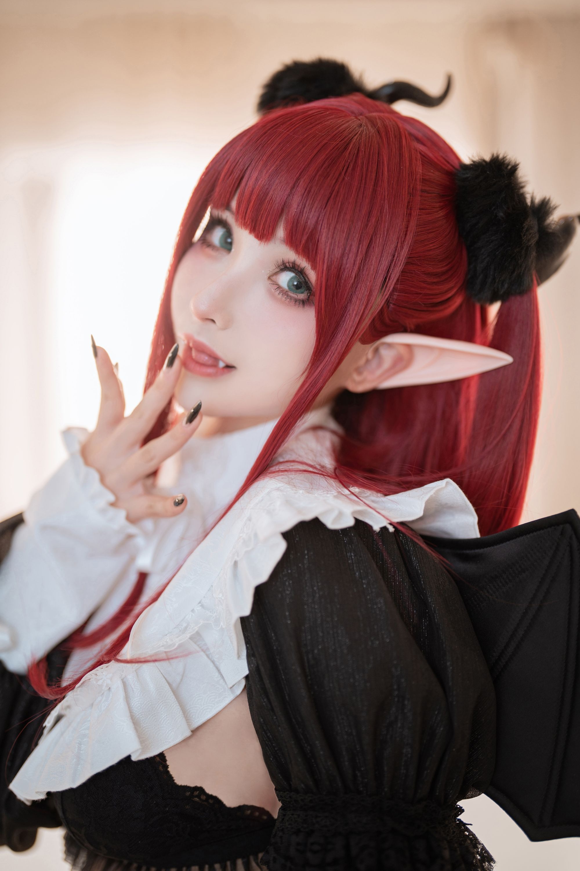 凉凉子梦魔利兹X更衣人偶坠入爱河喜多川0415原版写真