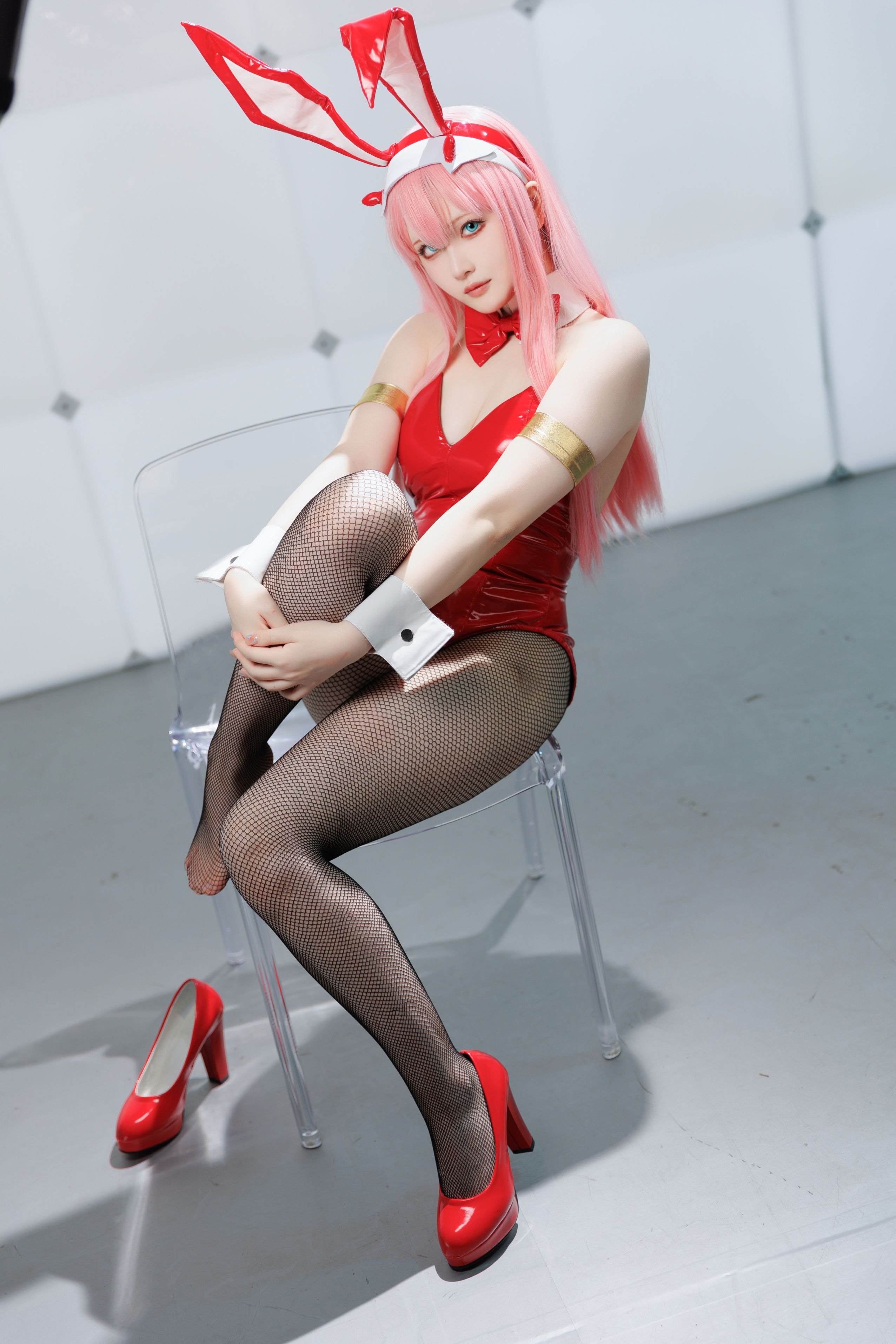 屿鱼ZeroTwo国家队02cosplay屿鱼高清图集精品合集