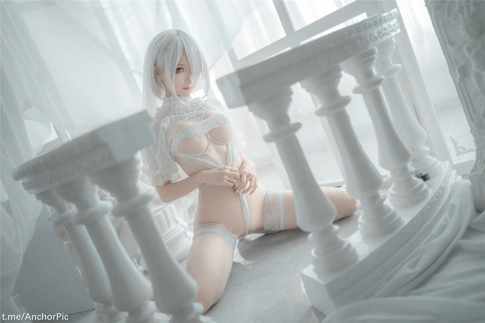 蠢沫沫2B白婚纱60P0704精选