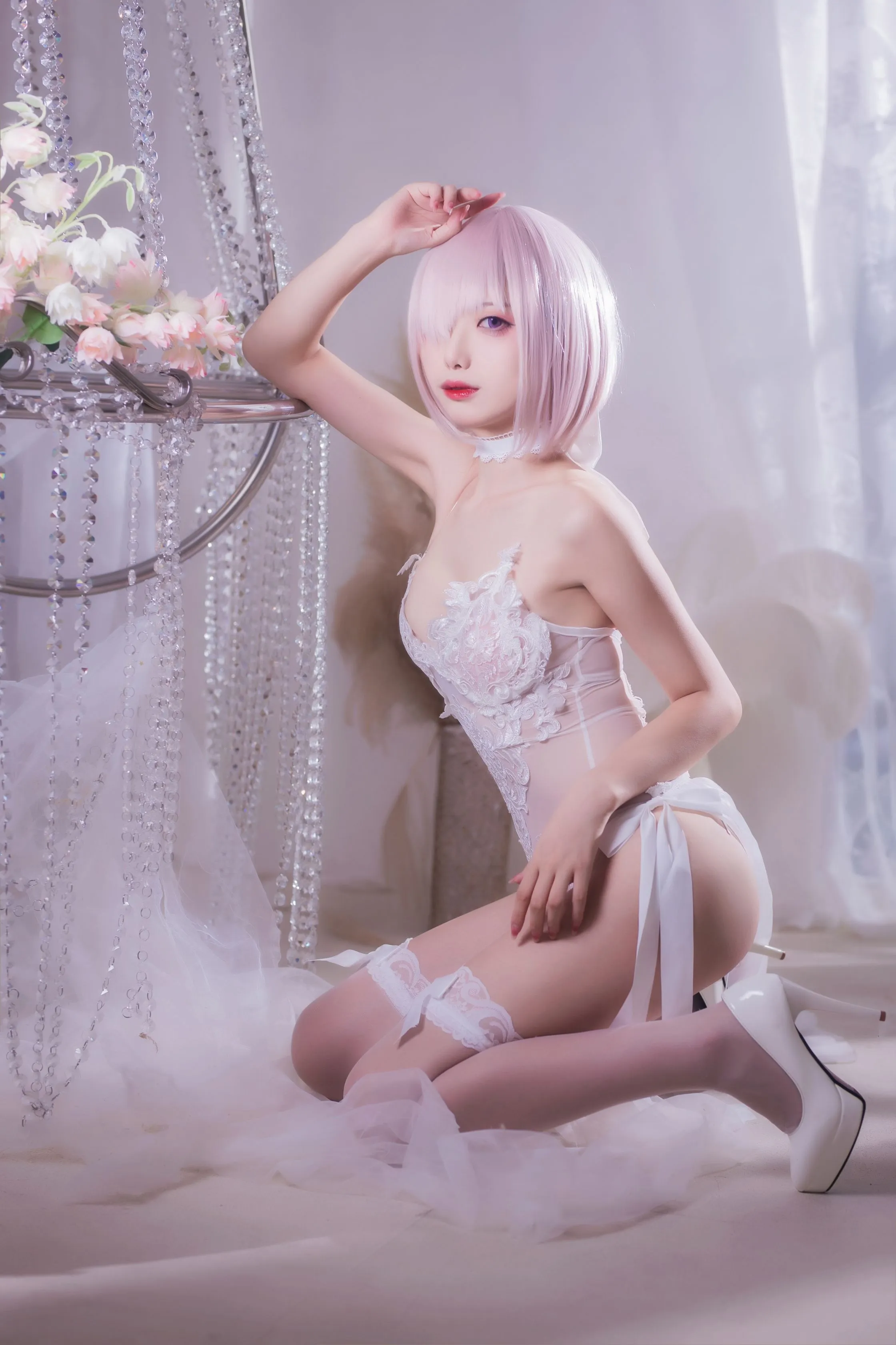 封疆疆v玛修婚纱网红写真
