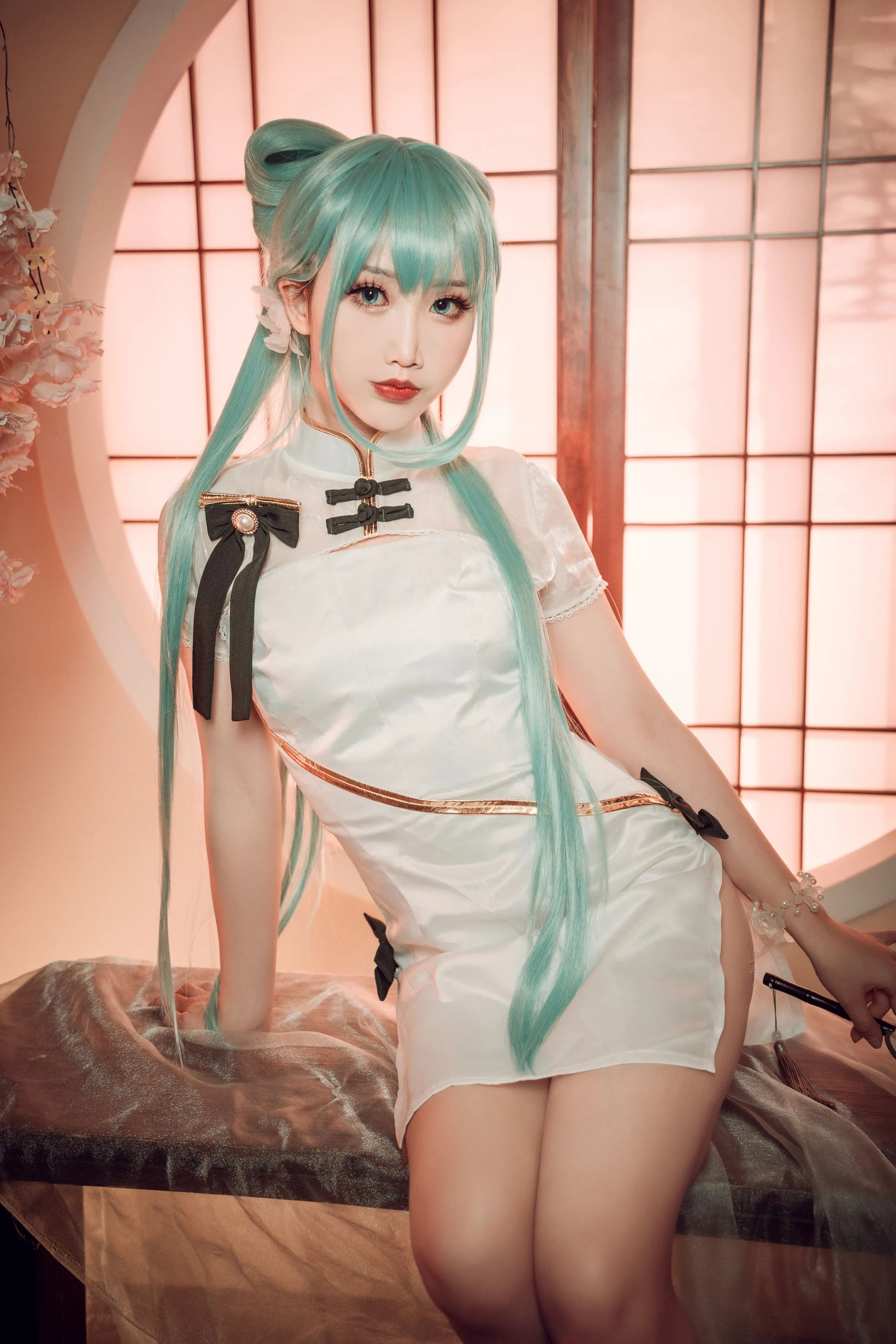 面饼仙儿初音旗袍28P514MB热门写真