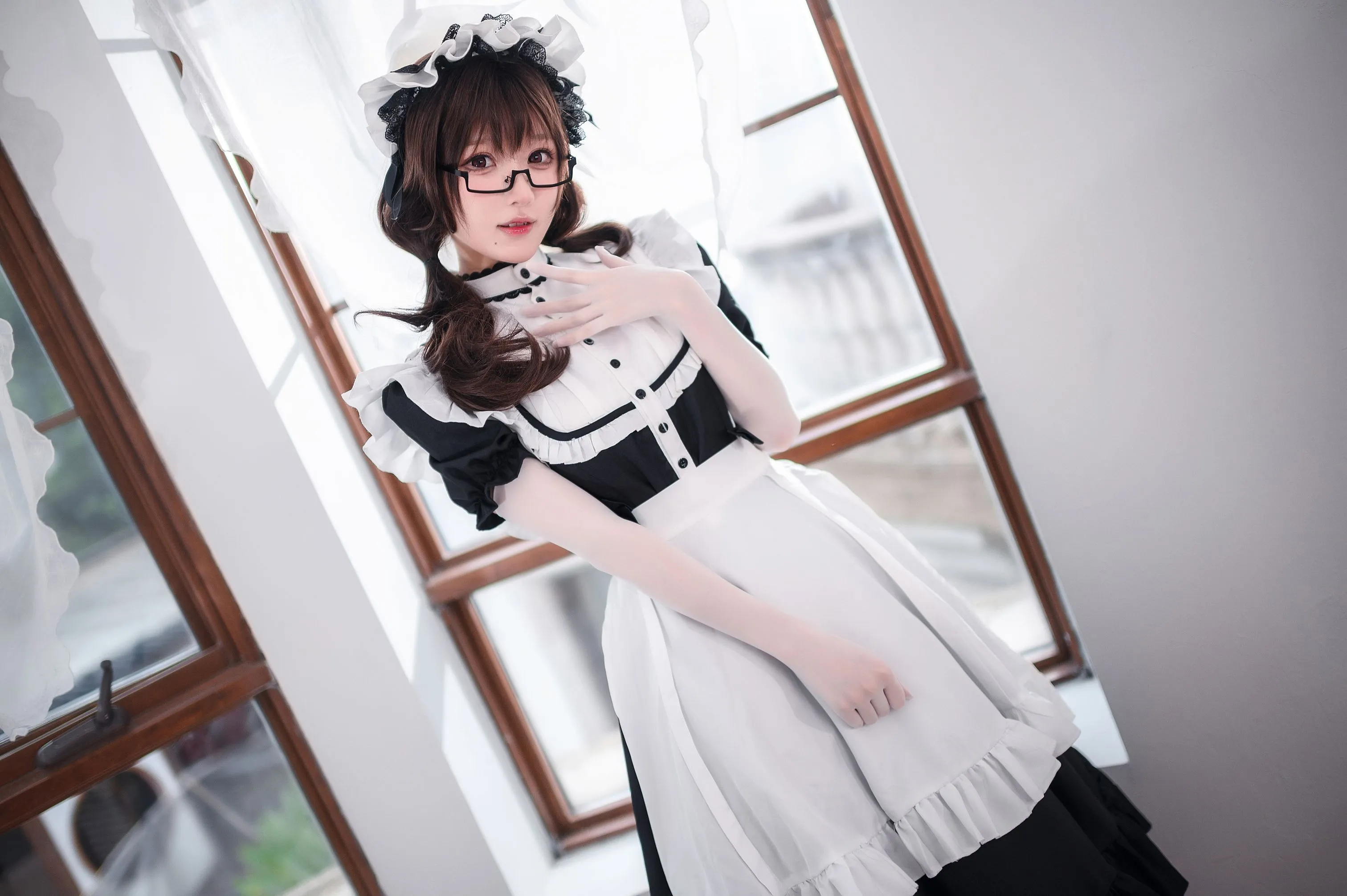 阿包也是兔娘传统长裙女仆47P509MB必看合集