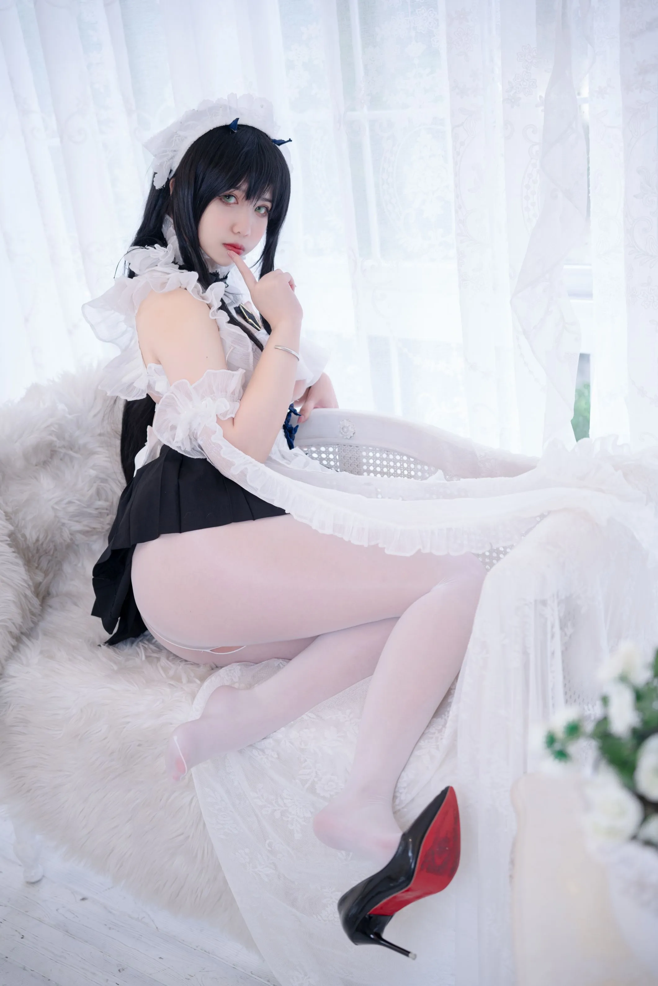 魅瞳Meroko002碧蓝航线不挠女仆没干劲的小姐姐53P745MB0928高分推荐