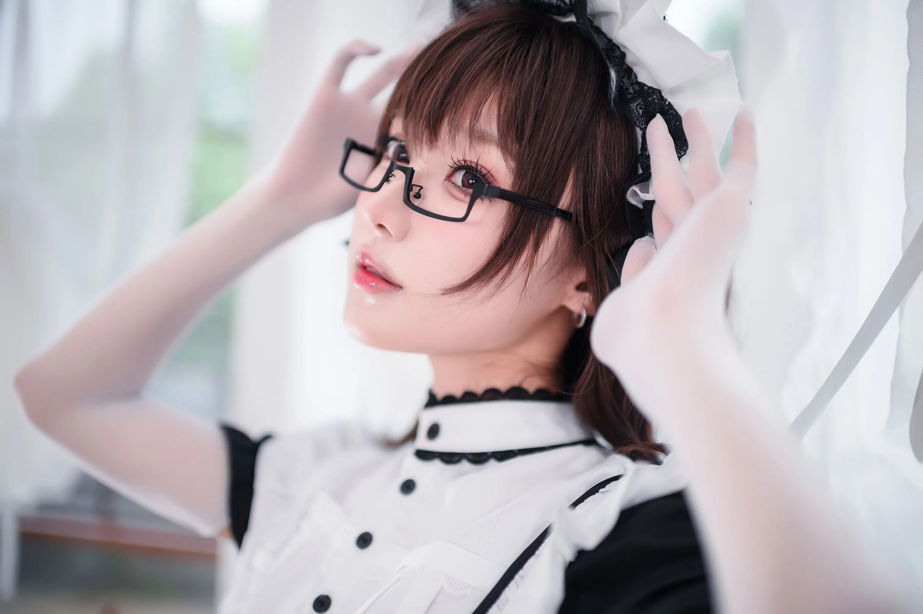 阿包也是兔娘传统长裙女仆47P509MB必看合集