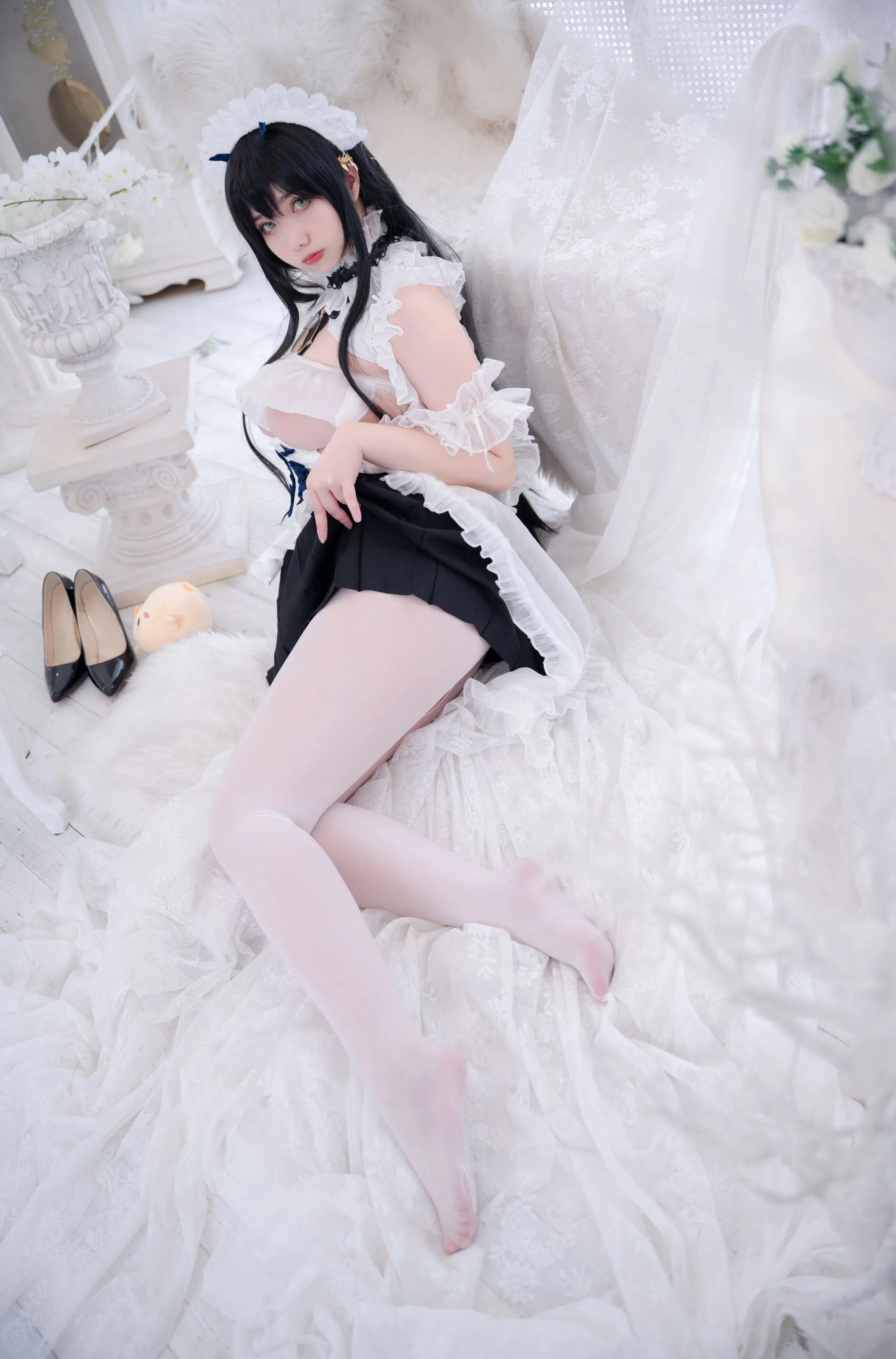 魅瞳Meroko002碧蓝航线不挠女仆没干劲的小姐姐53P745MB0928高分推荐