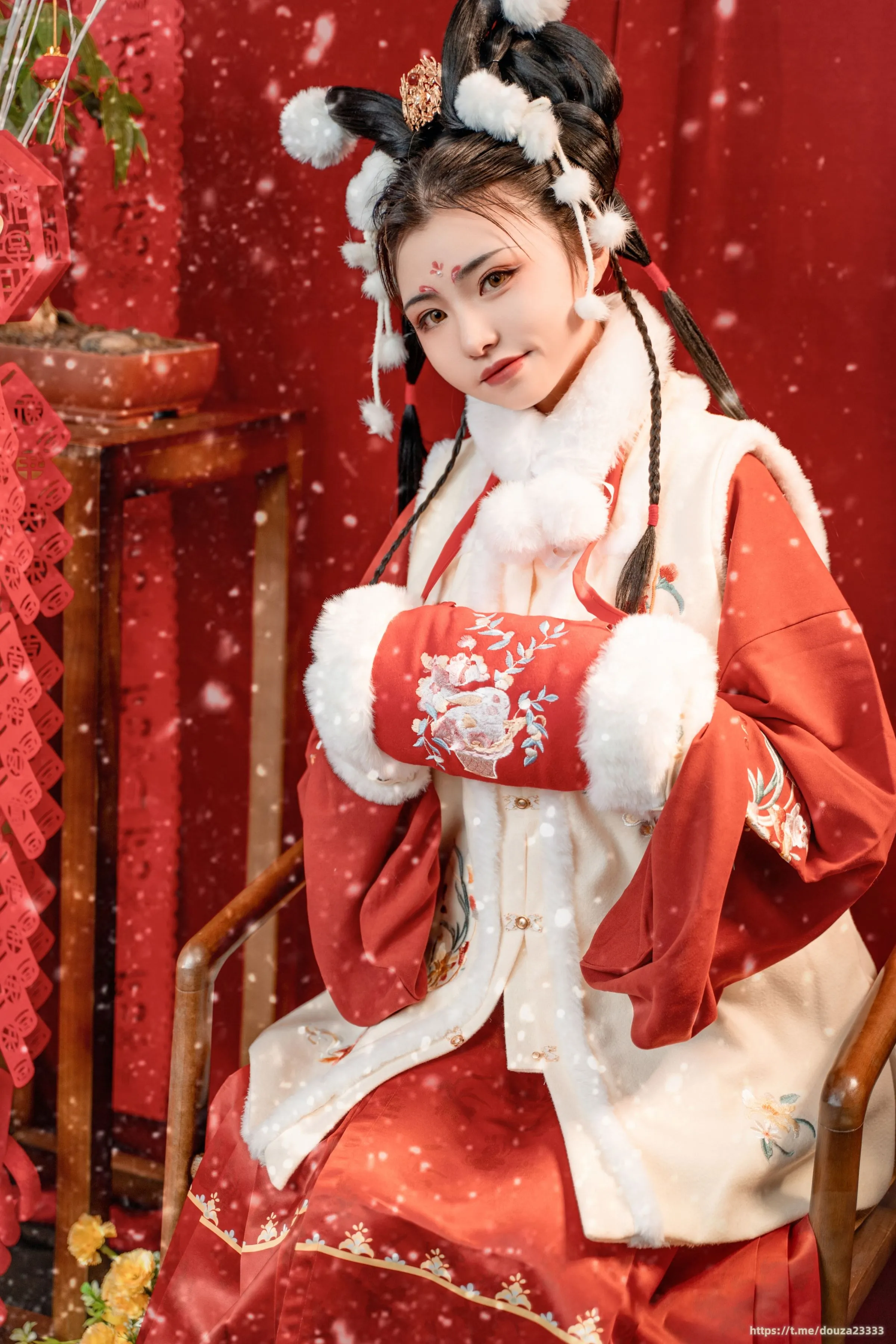 喵小吉玉兔迎春2月1打赏群资源0201最新写真