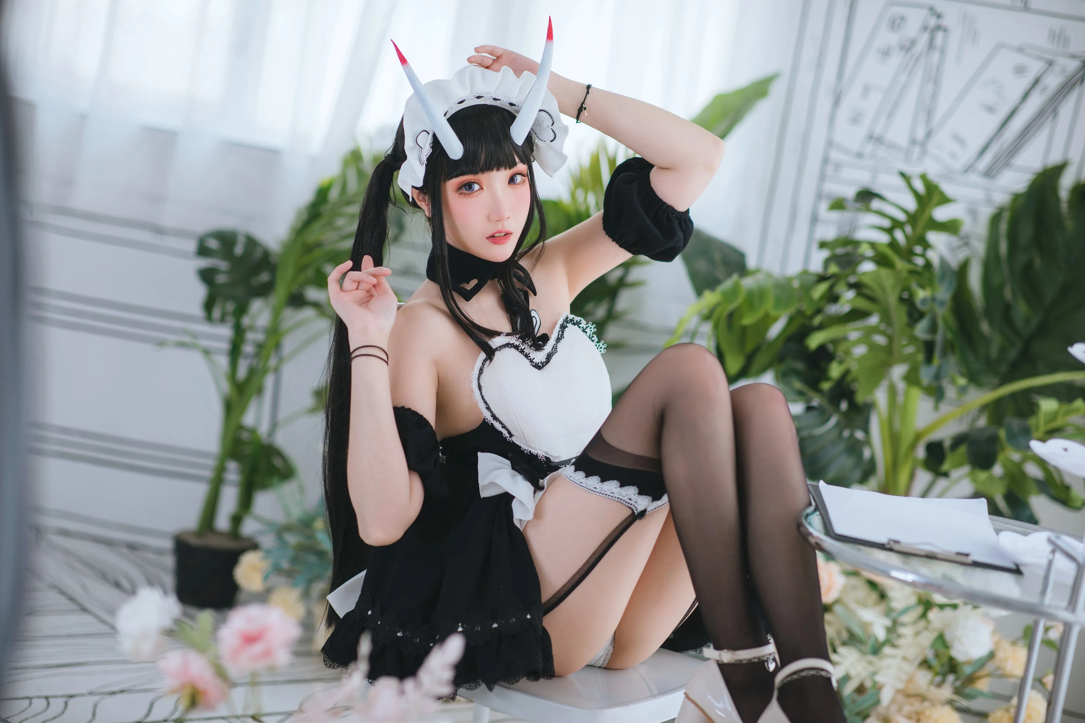 瓜希酱能代女仆09162最新写真