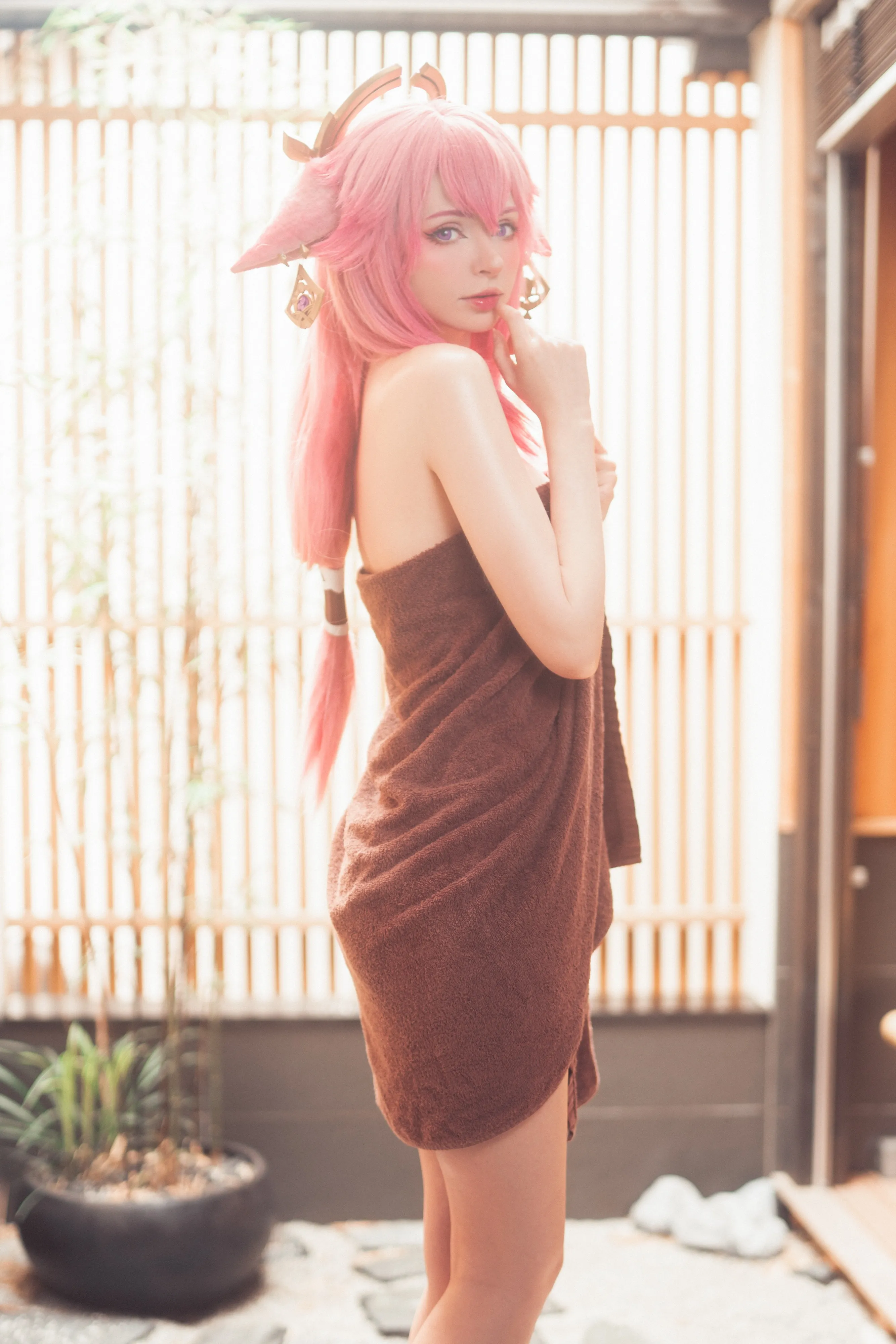 PeachmilkyYaeMikoOnsen高清无水印