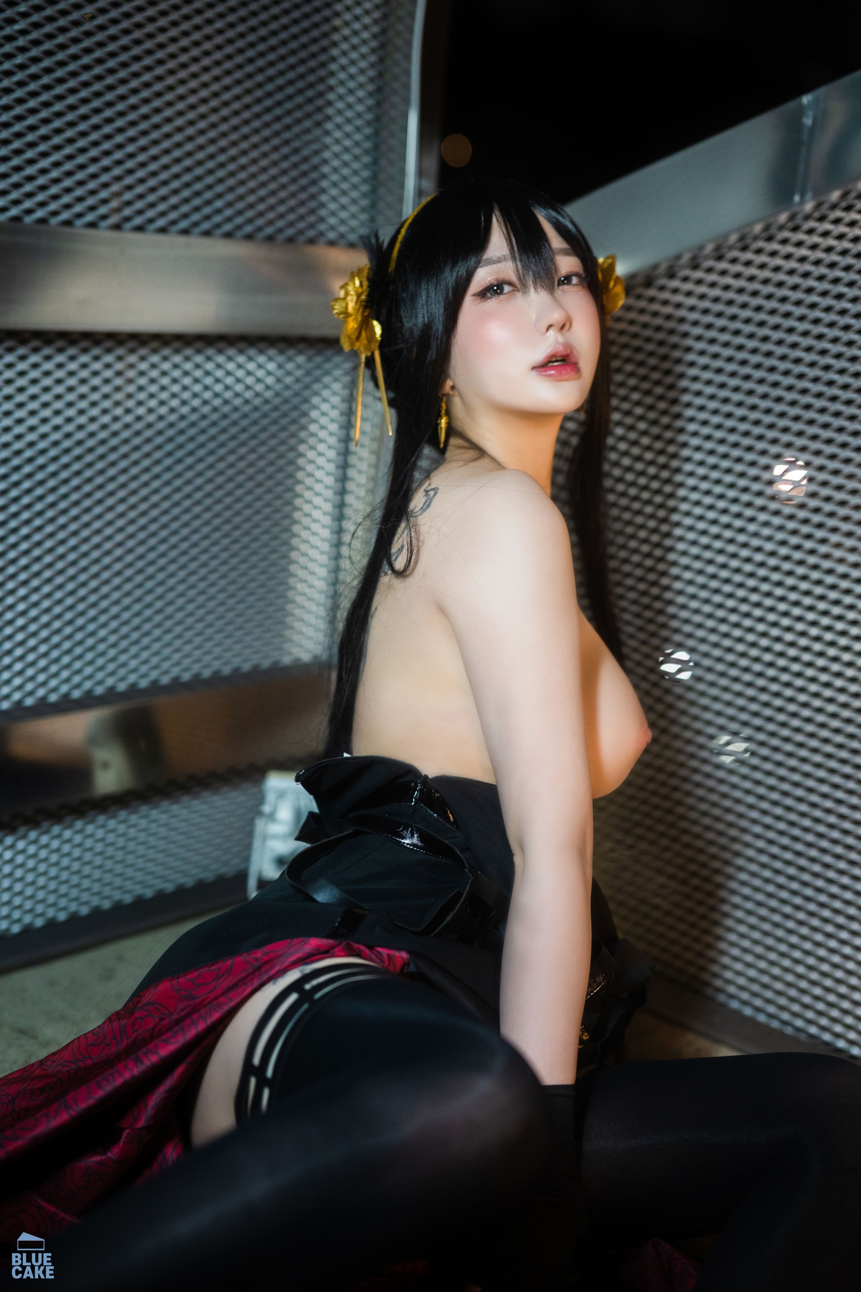 YeEun_BlackRose_RED043精选