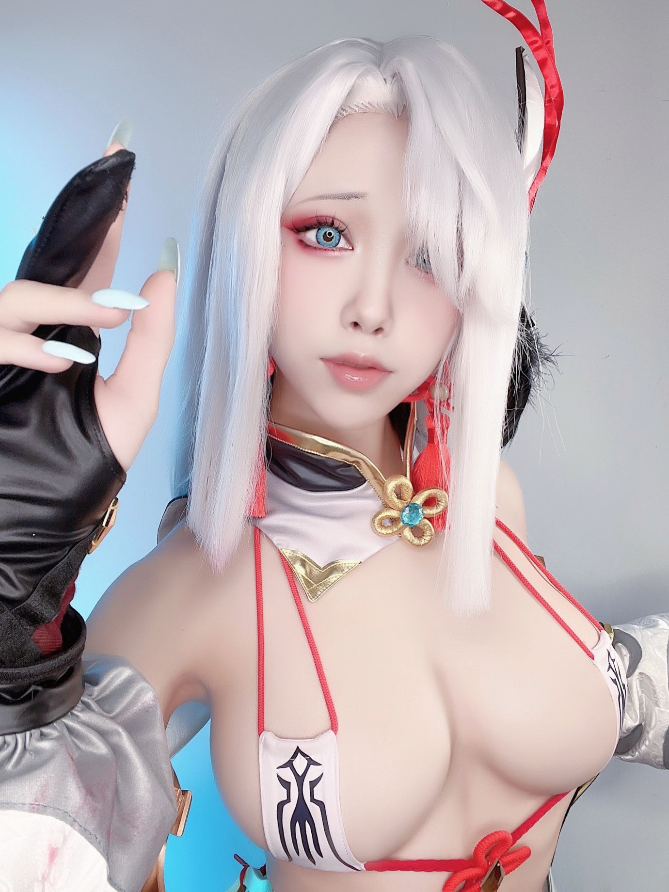 水淼申鹤自拍原创同人免费福利