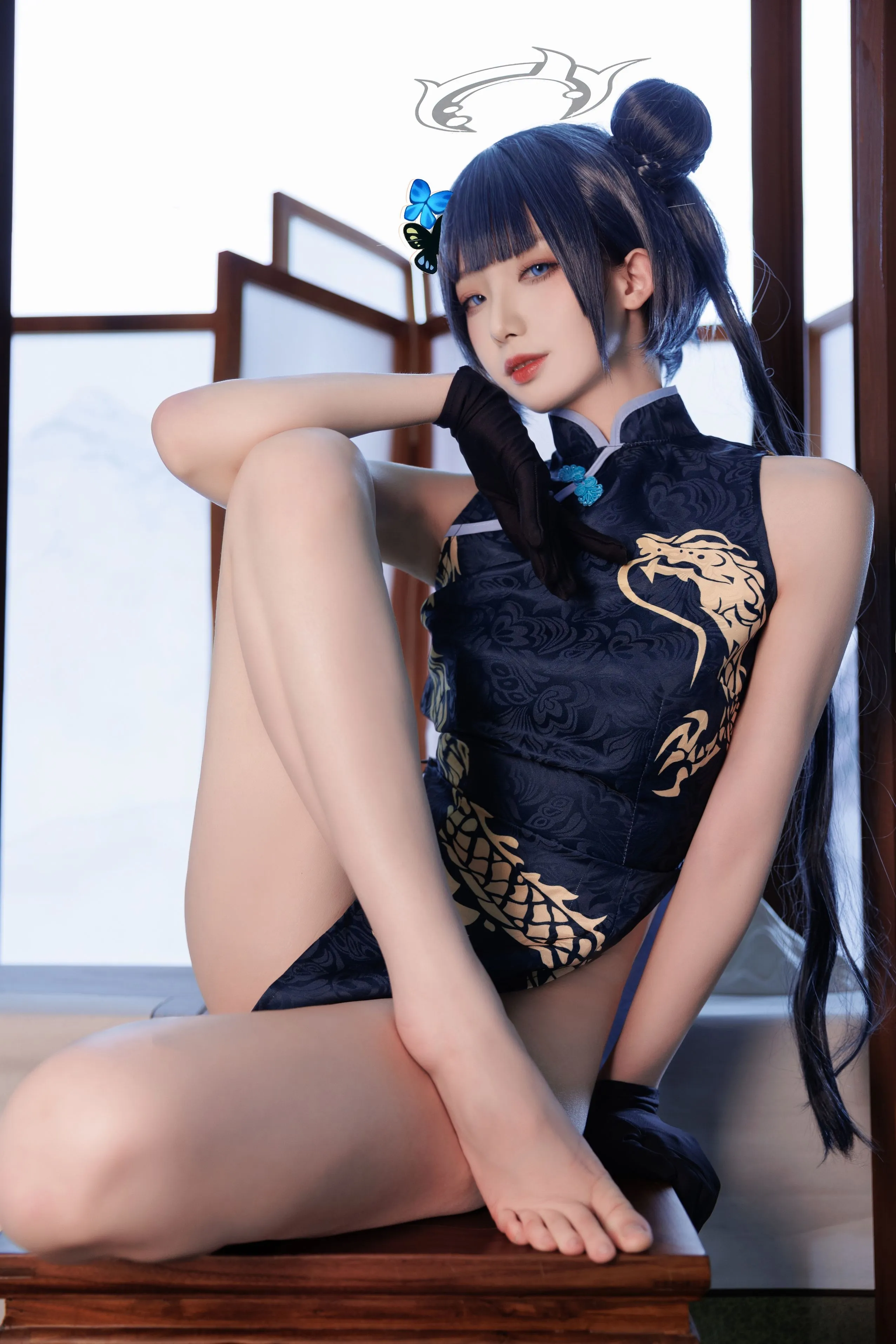封疆疆碧蓝档案妃咲34P348MB0123网红写真