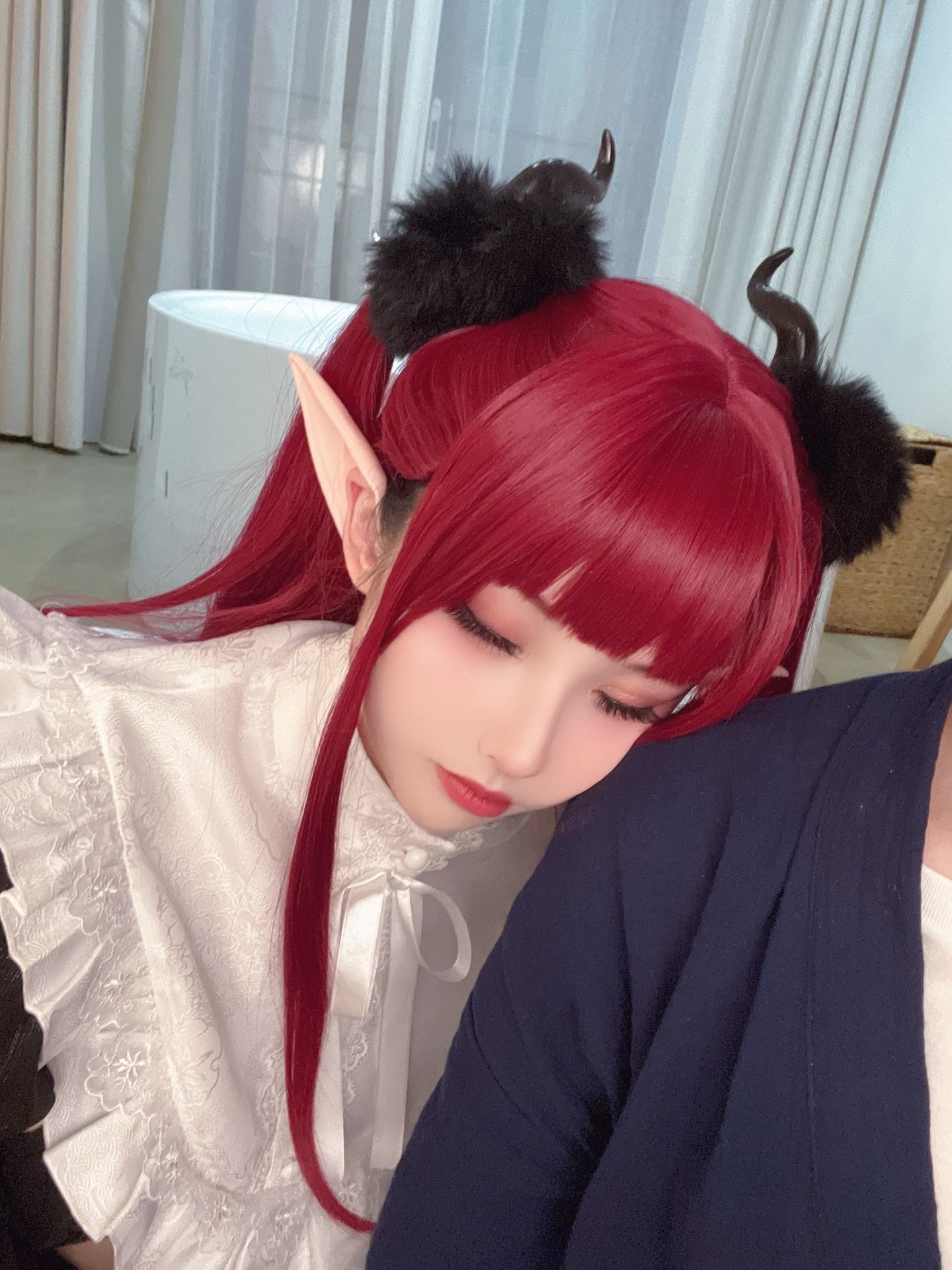 凉凉子梦魔利兹X更衣人偶坠入爱河喜多川0415原版写真