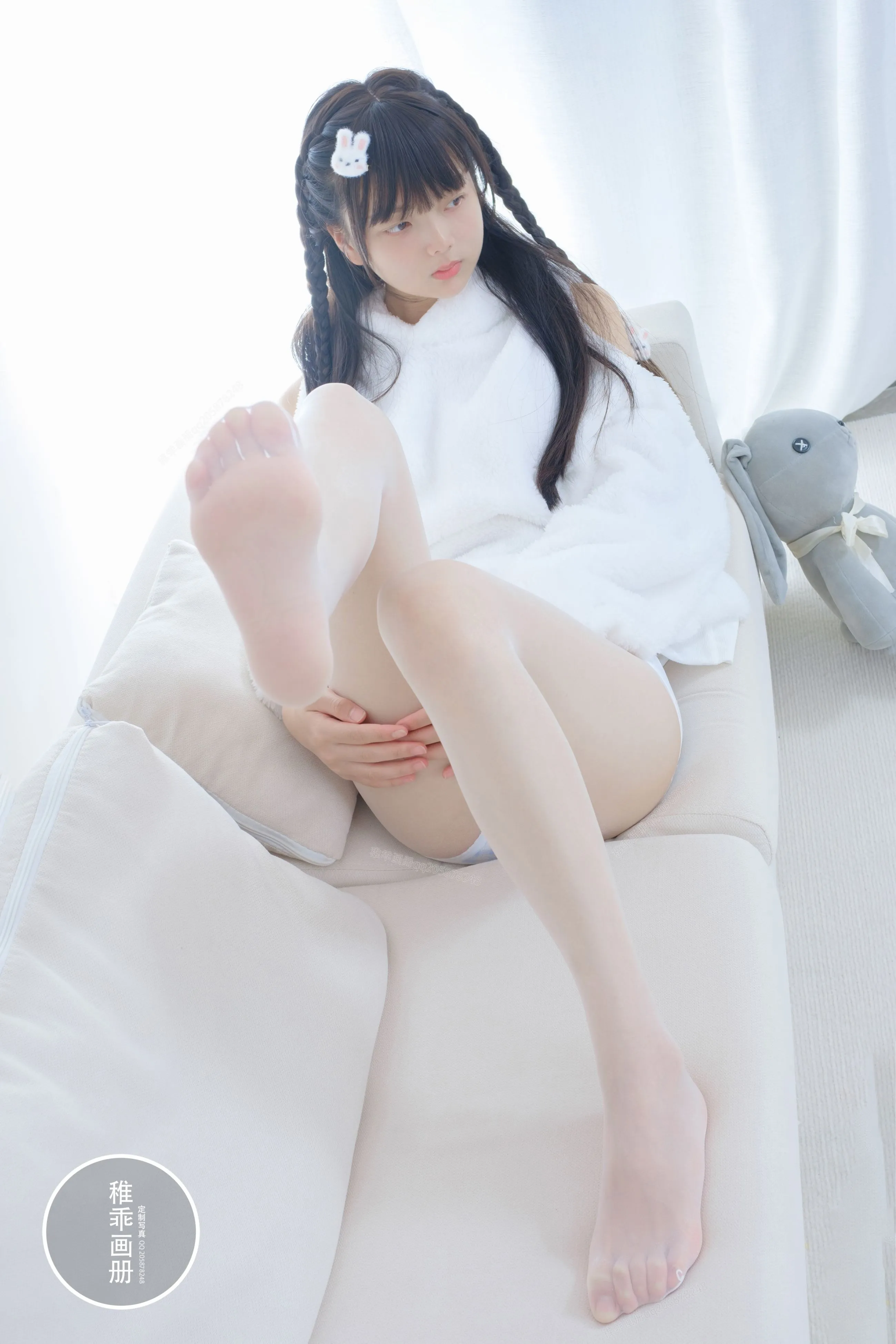 稚乖画册晴空10夜夜白丝双马尾80P1V185GB1016全集
